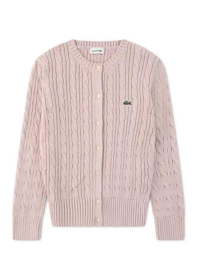 【預購】Lacoste N101753 童裝麻花針織開衫