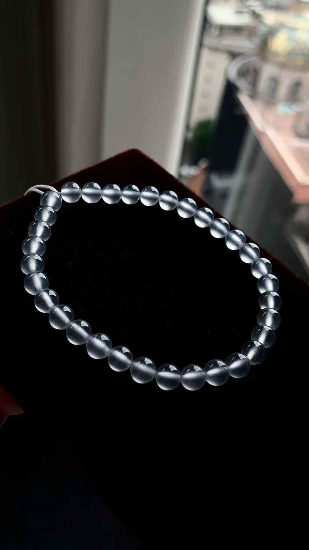 翡翠珠子手串 (5.6mm直徑),天然翡翠A玉, 緬甸玉, Jade, Jadeite