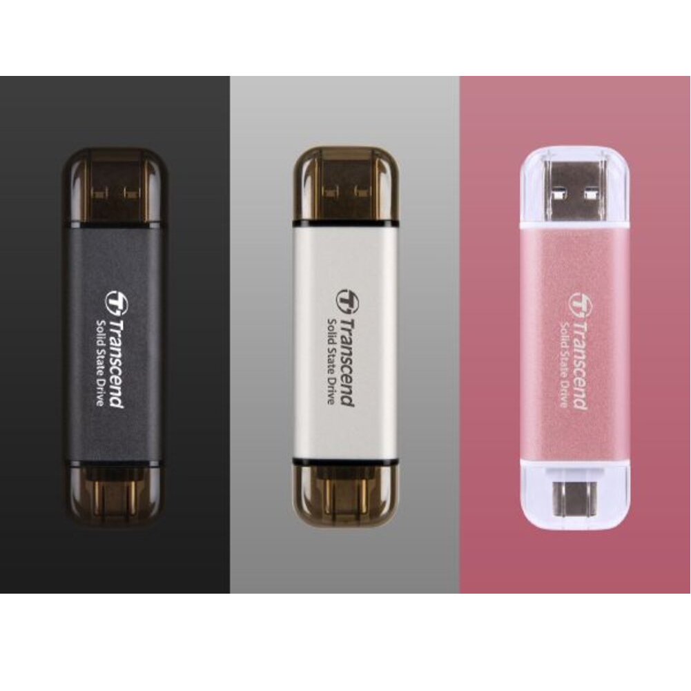 Transcend 創見 ESD310 USB-A/C 雙頭高速外置固態硬碟 (ESD310 Portable SSD)
