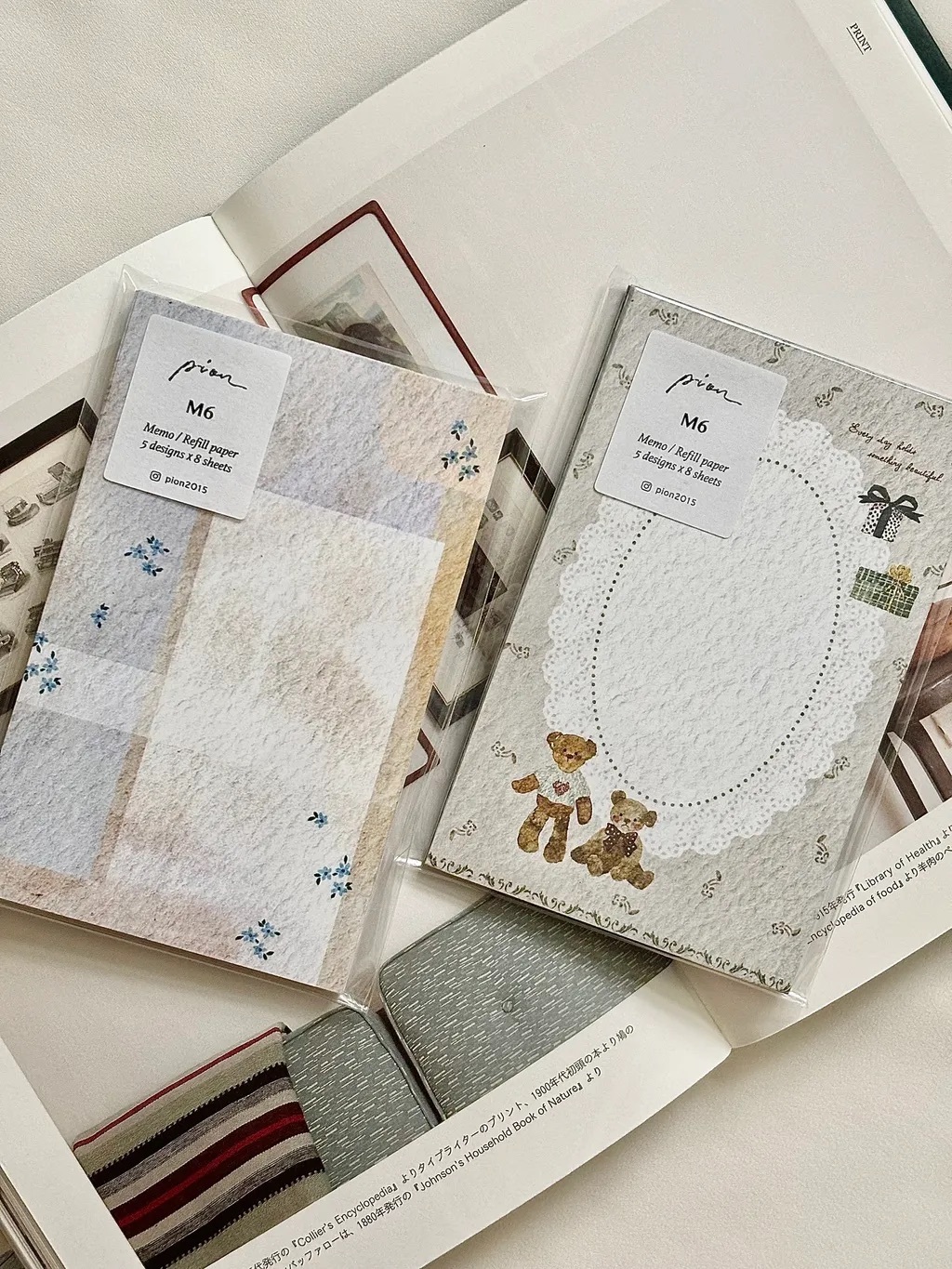 Pion｜Vintage & dear (M6) 紙材補充包