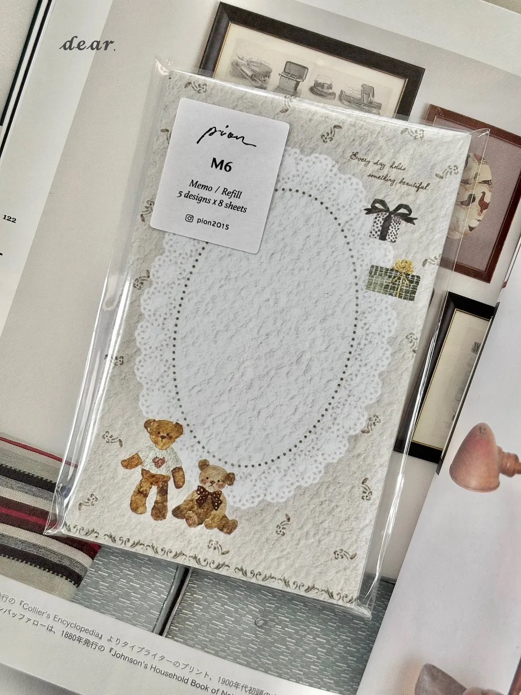 Pion｜Vintage & dear (M6) 紙材補充包