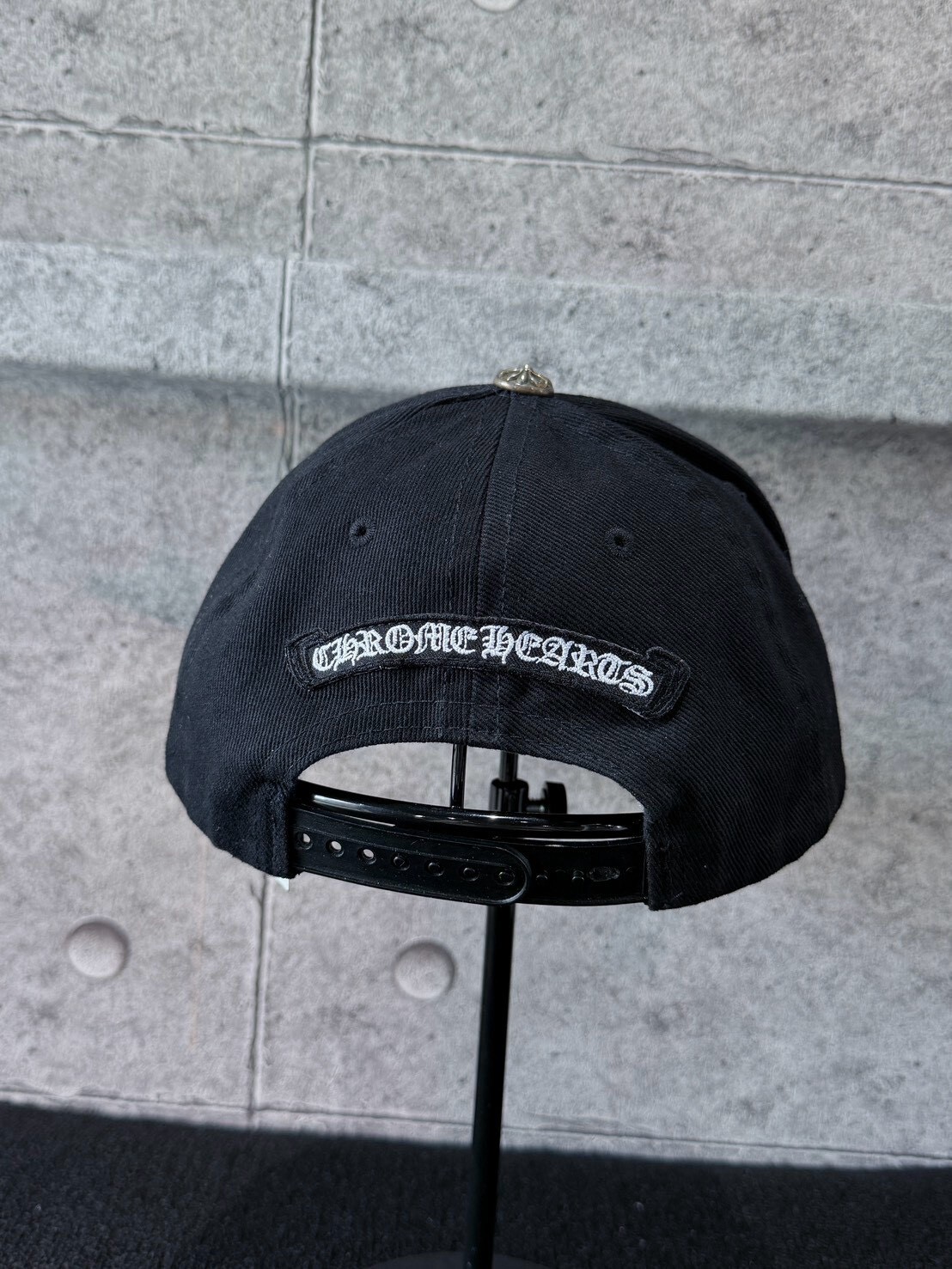 Chrome Hearts 克羅心 刺繡三元素 馬蹄十字 背後卷軸 經典款帽 老帽 棒球帽