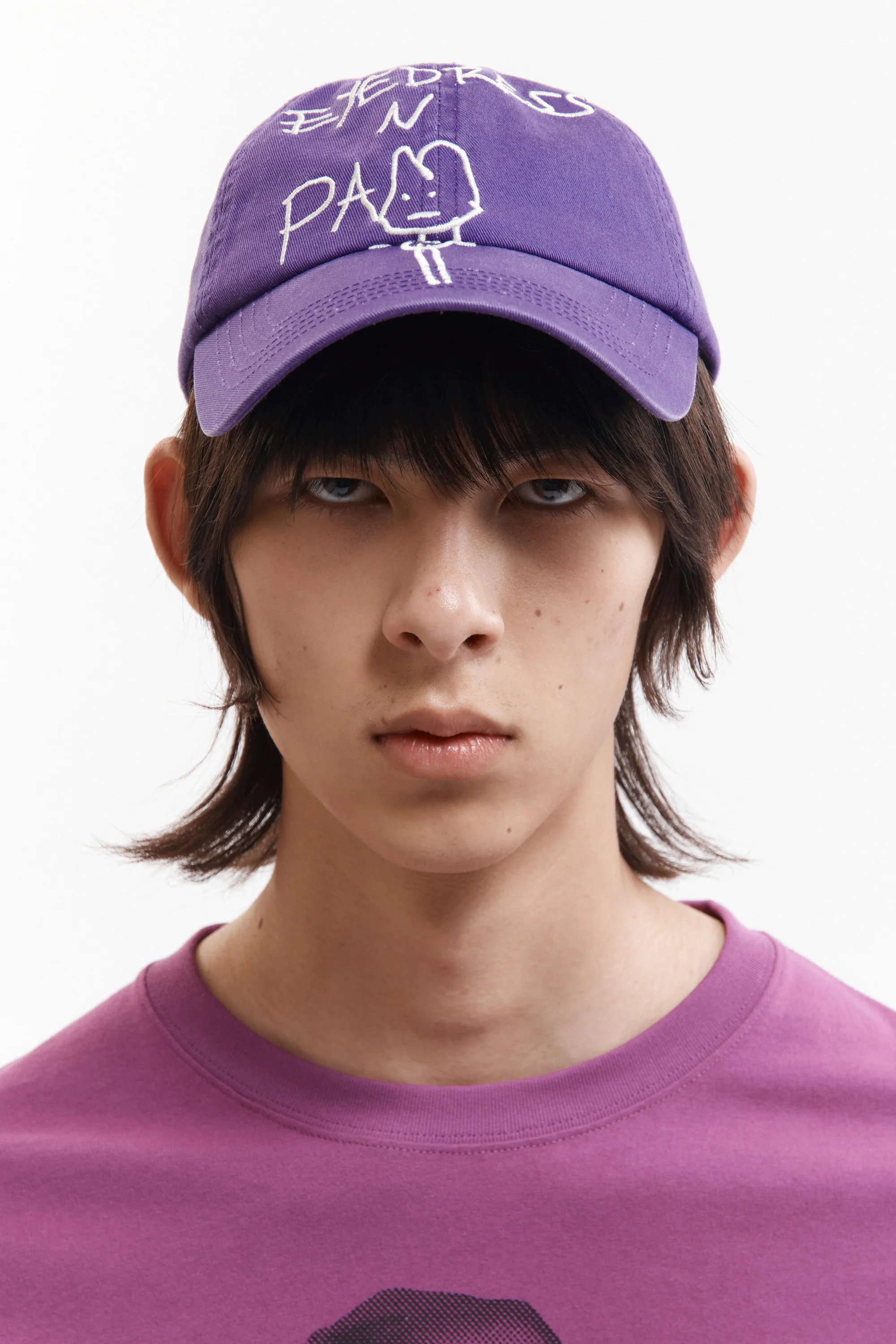 P.A.M.｜BOATY DRAWS PAM AND EYEDRESS CAP "PURPLE"
