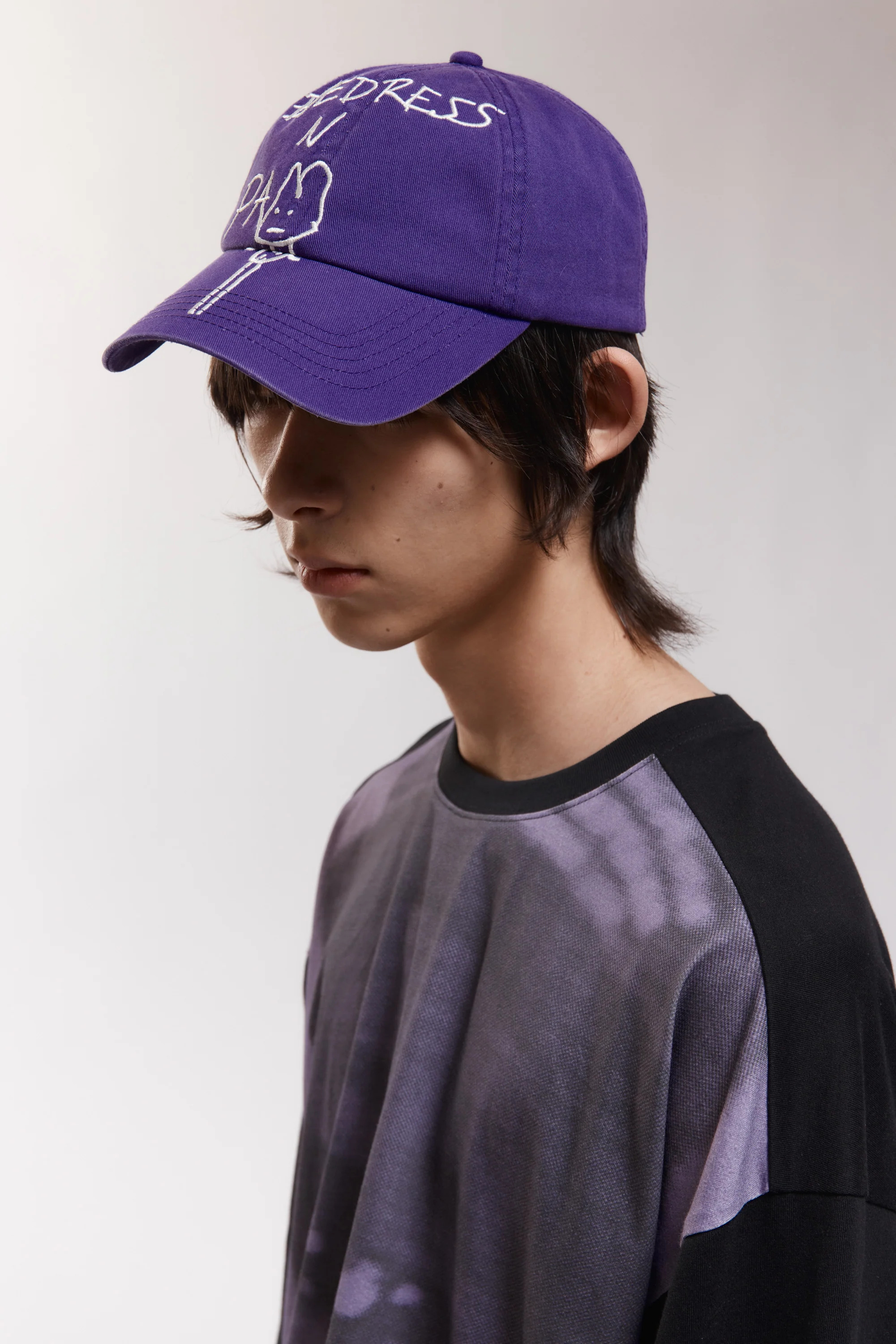 P.A.M.｜BOATY DRAWS PAM AND EYEDRESS CAP "PURPLE"
