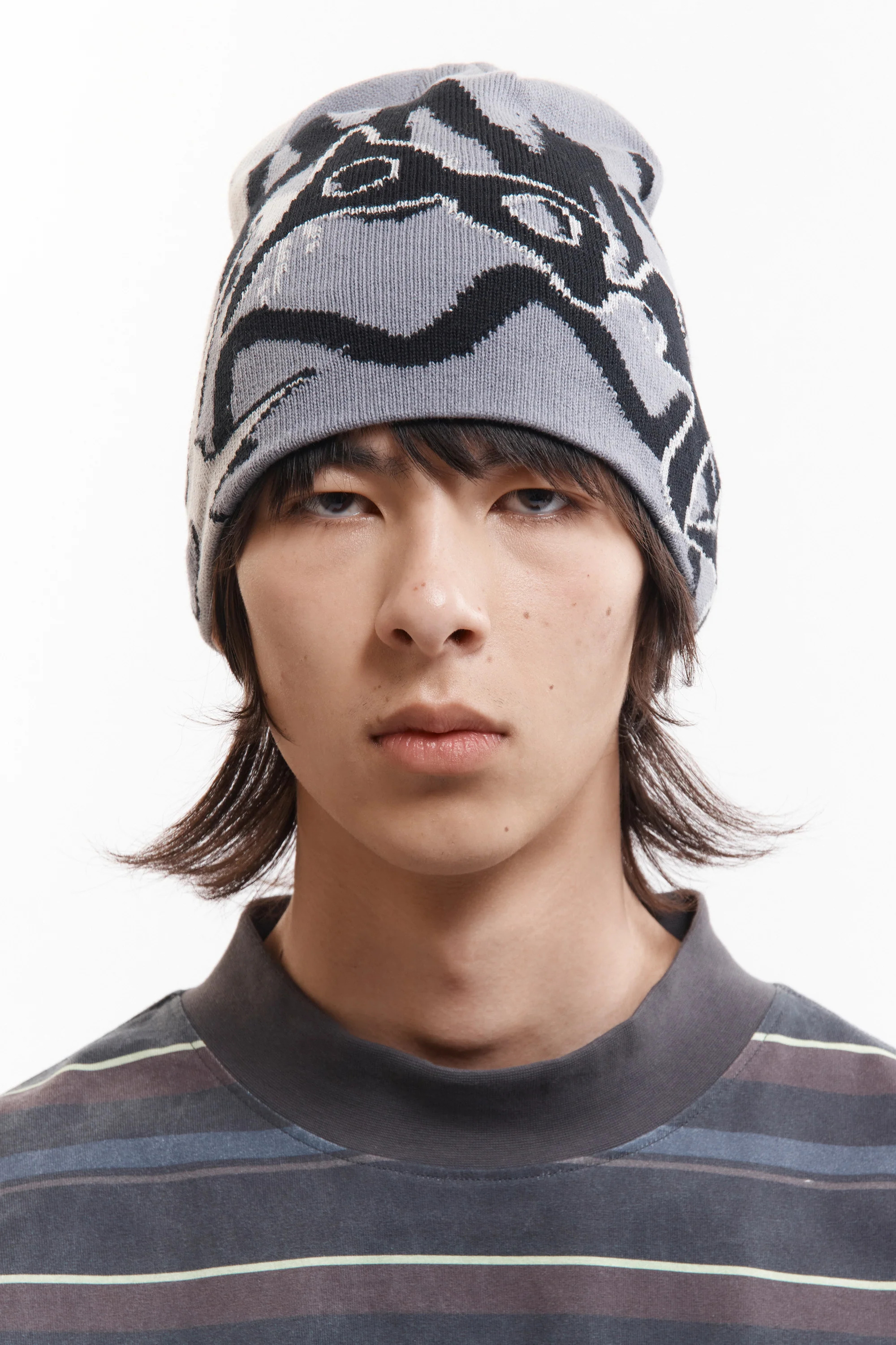 P.A.M.｜URCHIN BEANIE "GREYS"