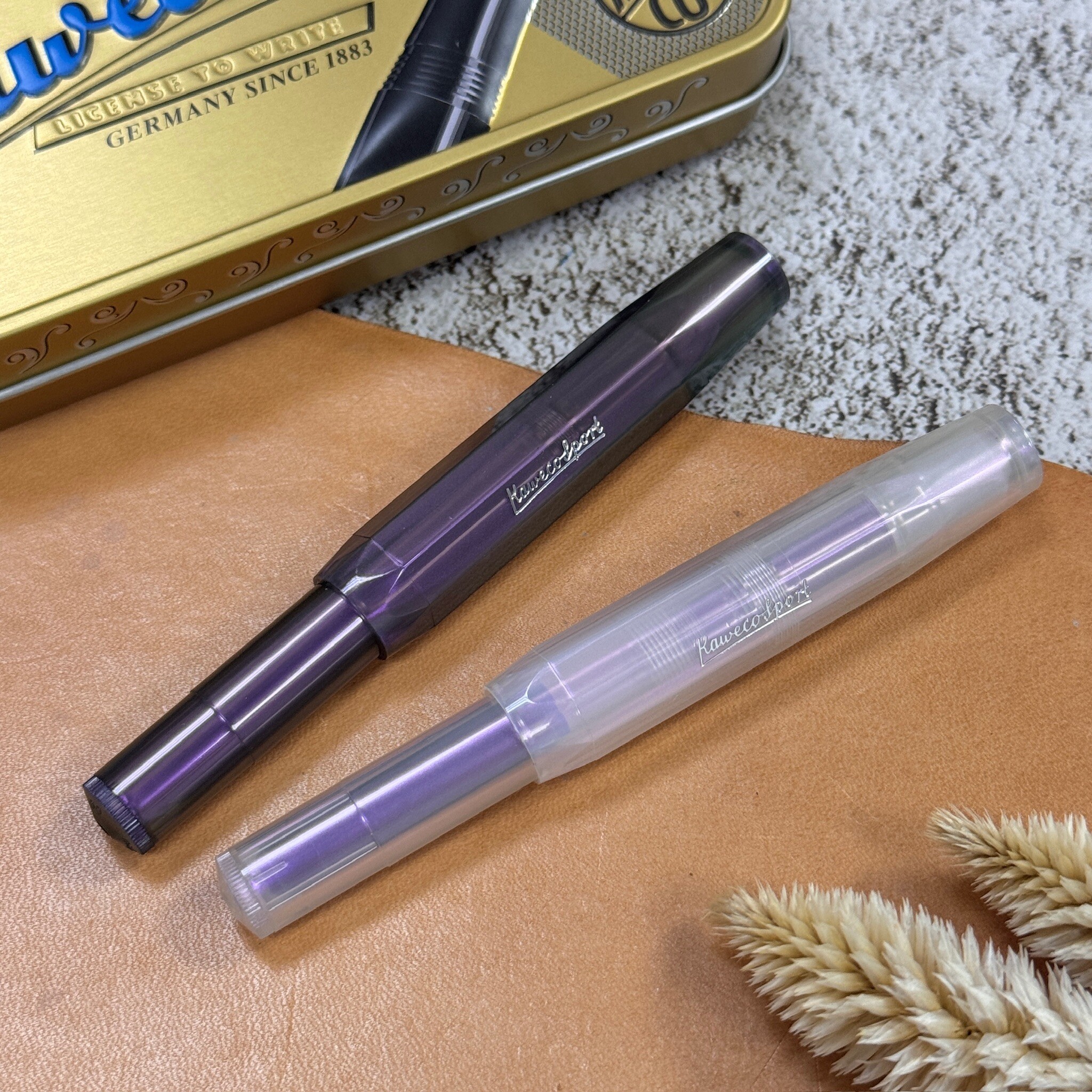 德國 KAWECO｜Lunar Sport 鋼筆 月光淺紫 月影暗紫 2026