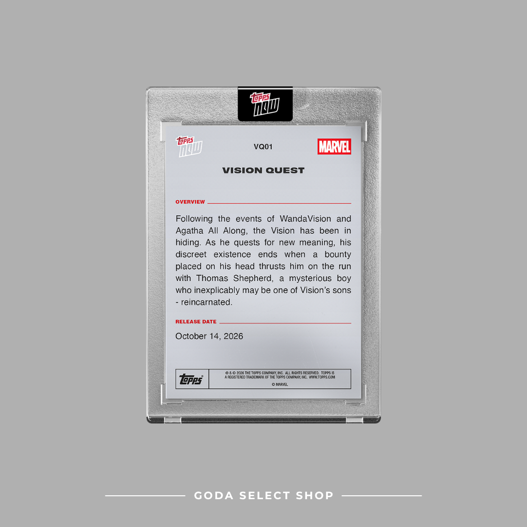 【限時接單】2026 MARVEL VISION QUEST 幻視任務 收藏卡 TOPPS NOW® - VQ01