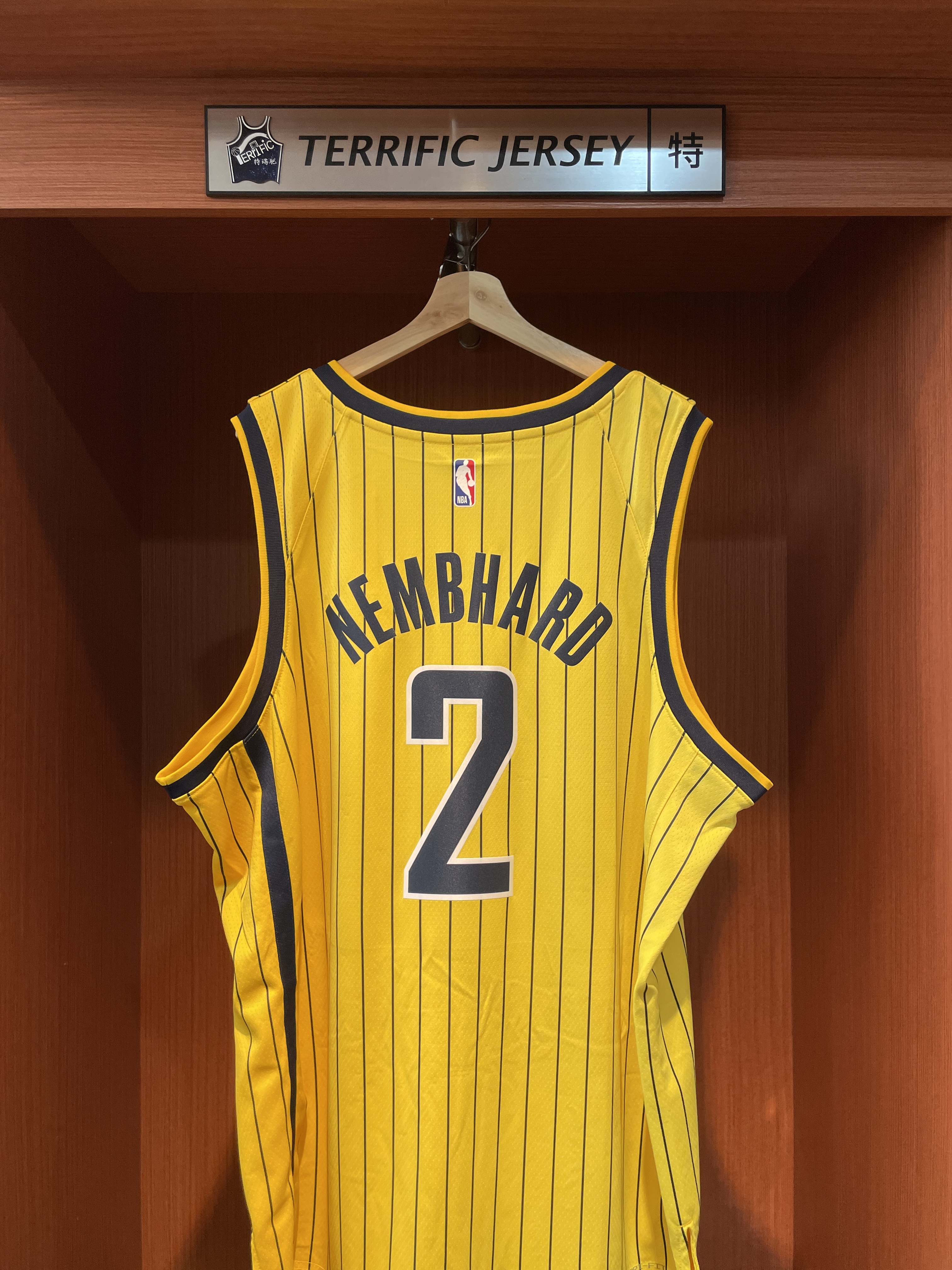 NBA球衣 Andrew Nembhard 印第安那溜馬黃 26-27 Statement Jordan Swingman 球迷版 熱轉印 全新