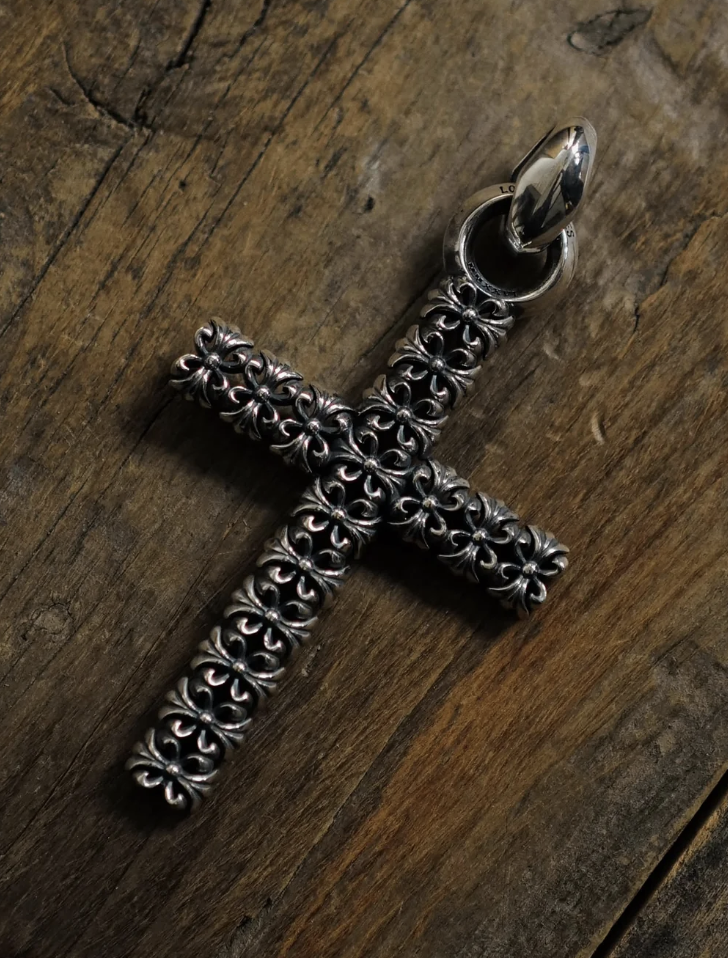 108 Cross With Silk Top