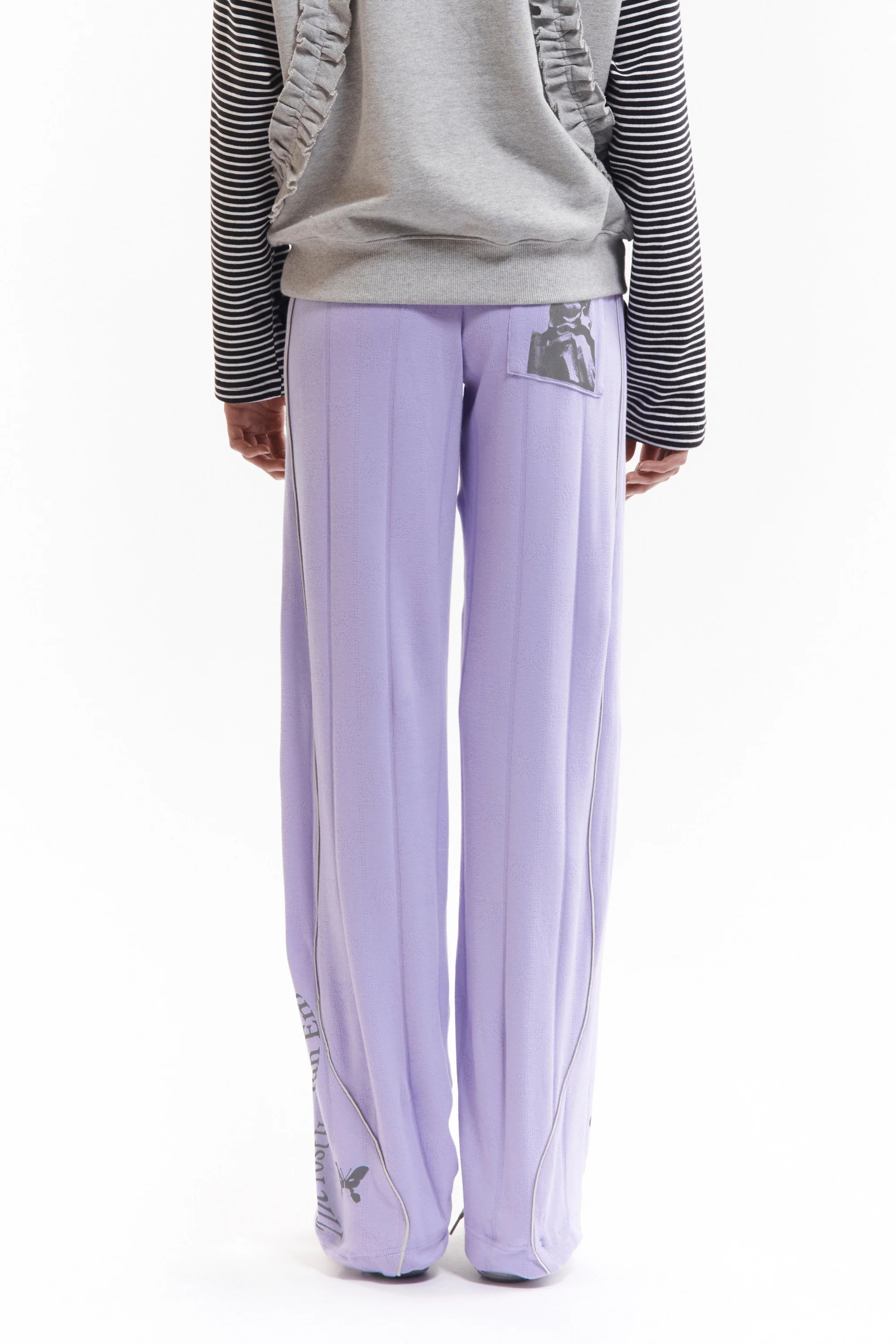 P.A.M.｜XEROX POINTELLE RELAXED PANT "LAVENDER"