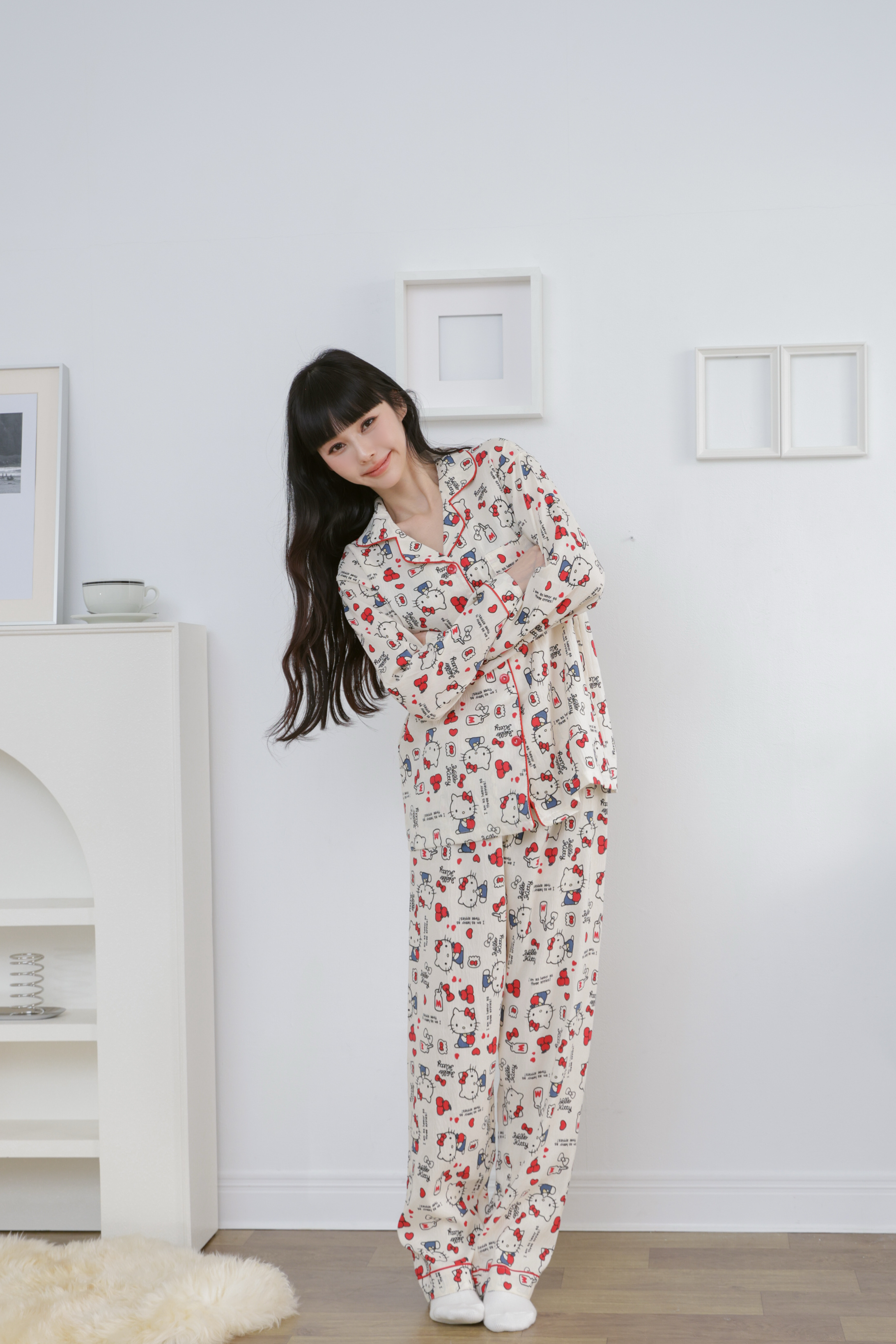KITTY居家睡衣套組 S57