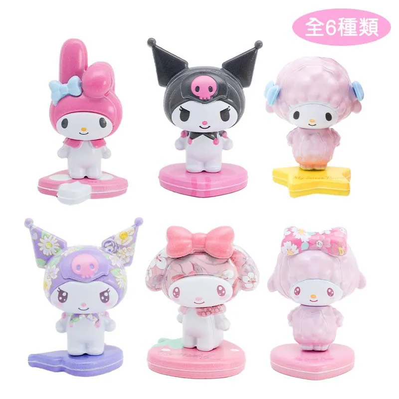 Sanrio 3D模型貼紙盲盒 粉紅色盒 (可揀款)