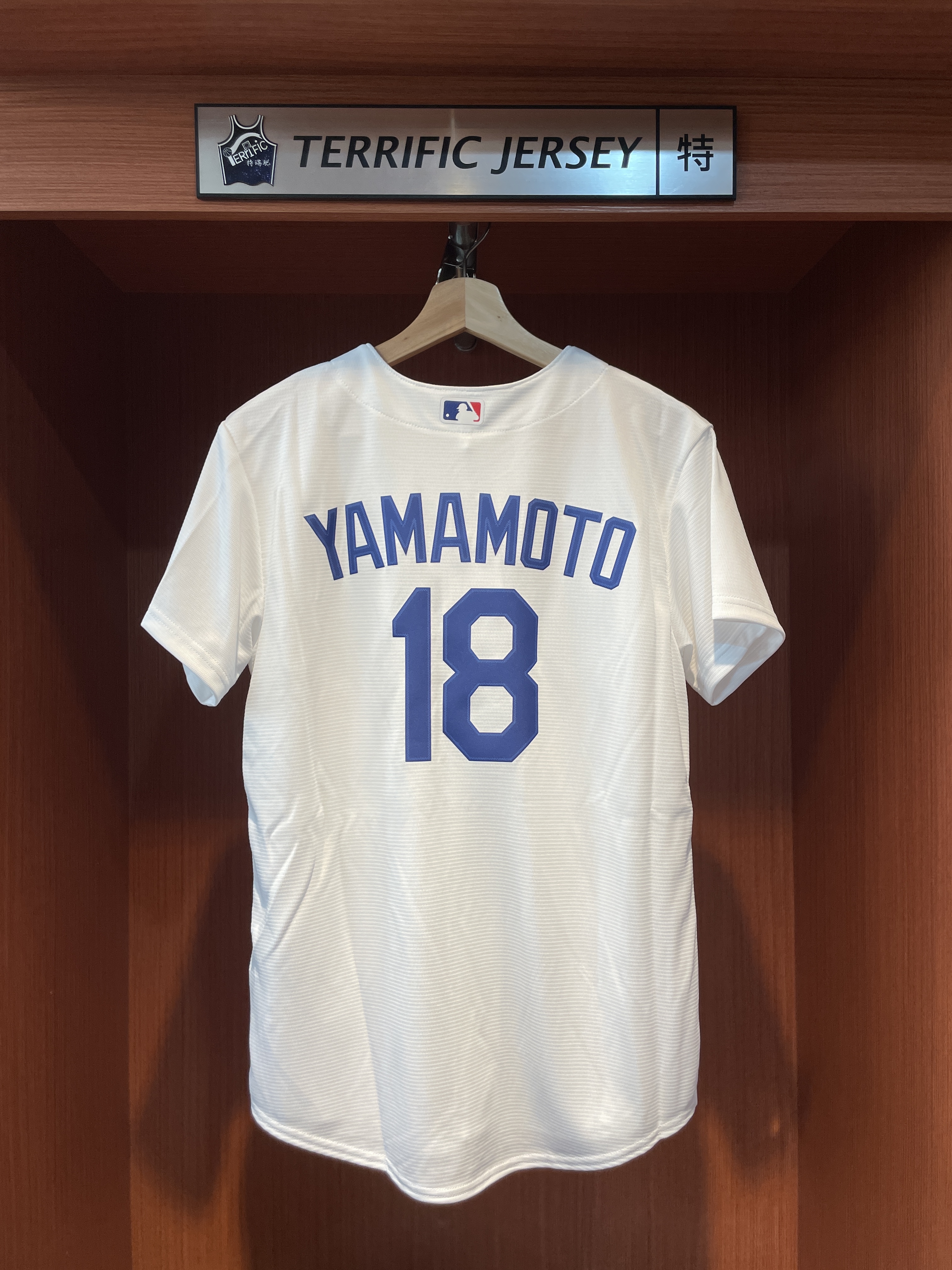 MLB球衣 Yoshinobu Yamamoto 洛杉磯道奇白 山本由伸 Home Nike Stadium Player Name Youth Jersey 球迷版 青年版 熱轉印 全新