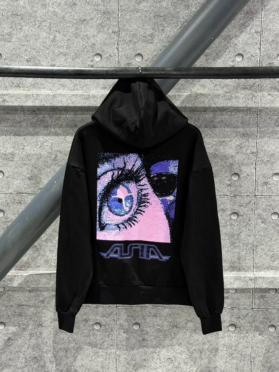 The Weeknd 世巡演唱會 眼睛黑色連帽外套 亞洲首爾場限定週邊《After Hours Til Dawn Tour》