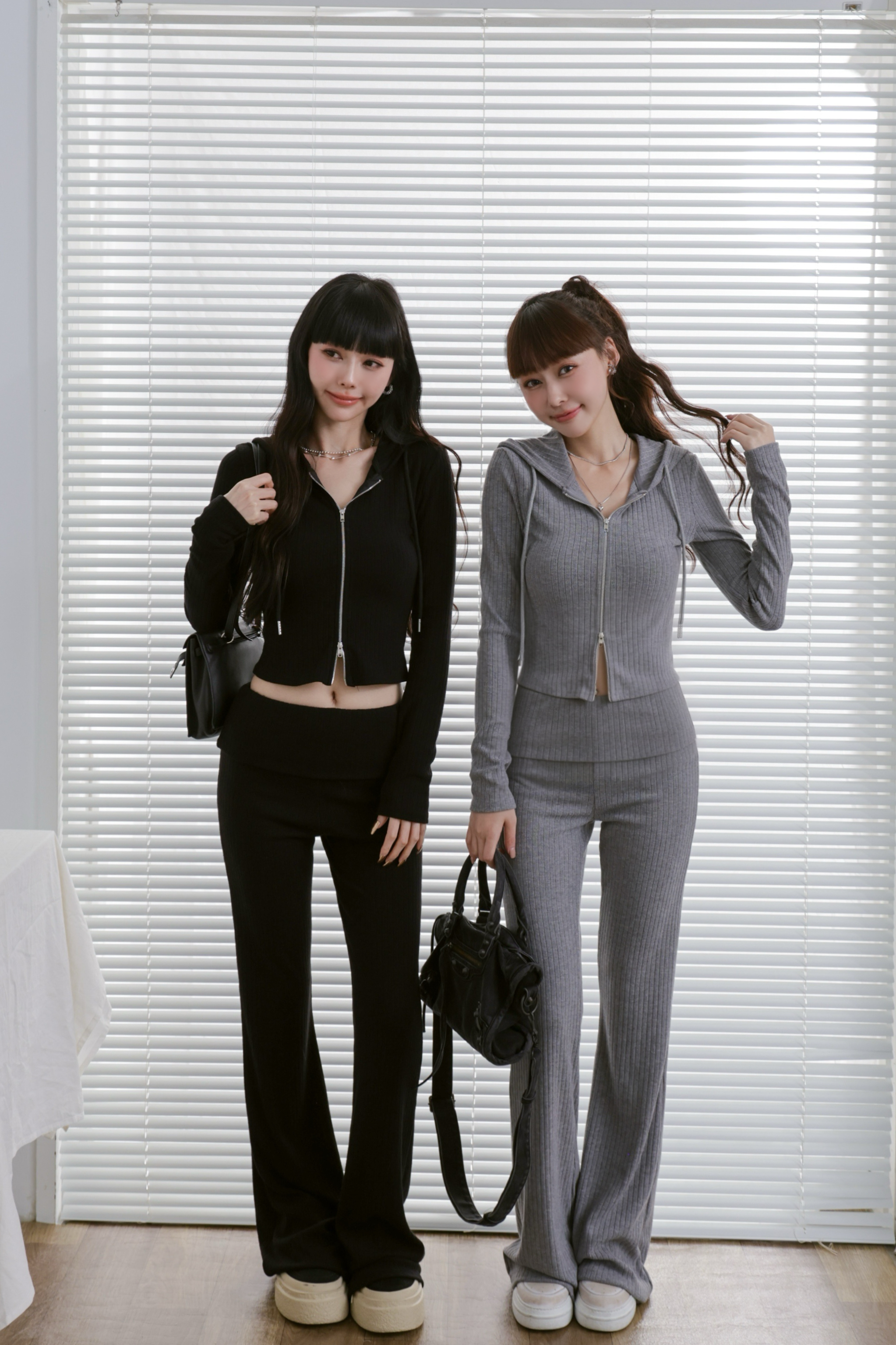 時髦好身材坑紋1+1套裝 S68