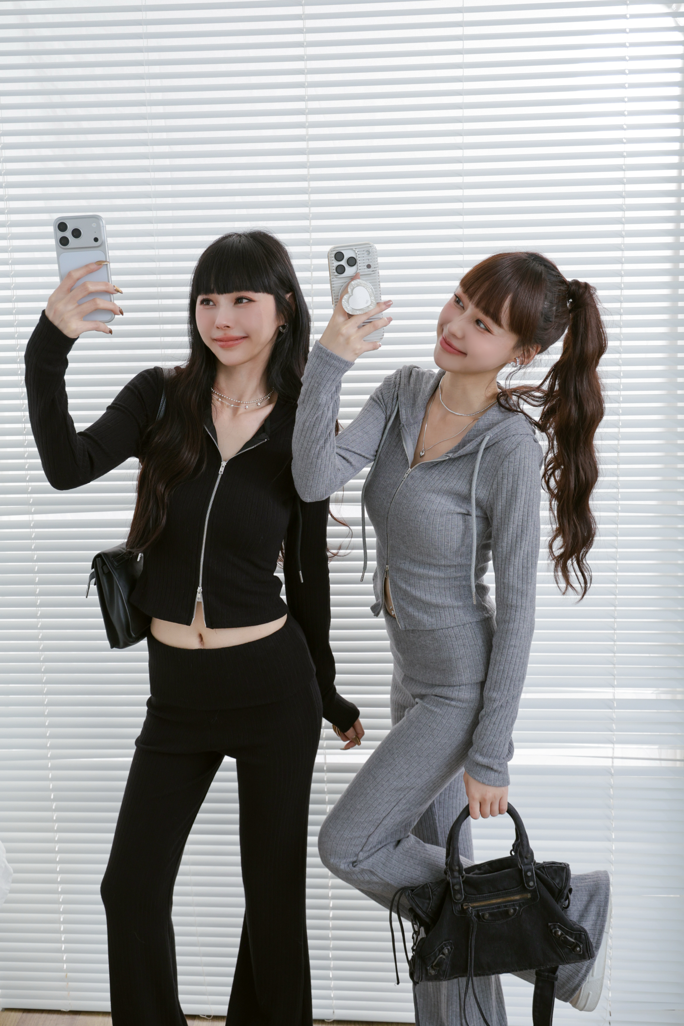 時髦好身材坑紋1+1套裝 S68