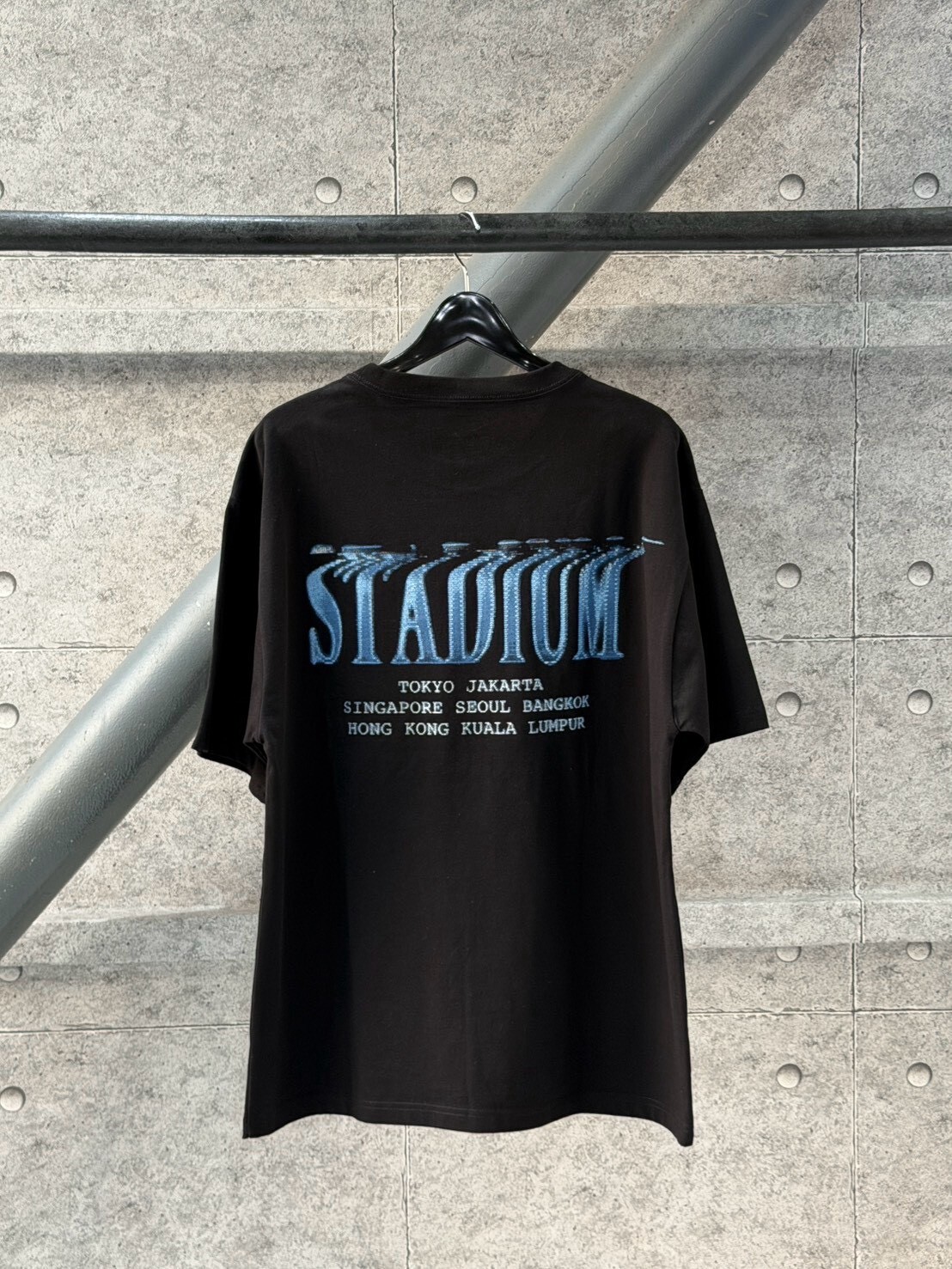 The Weeknd 世巡演唱會 空山基黑藍短袖 限定週邊《After Hours Til Dawn Tour》