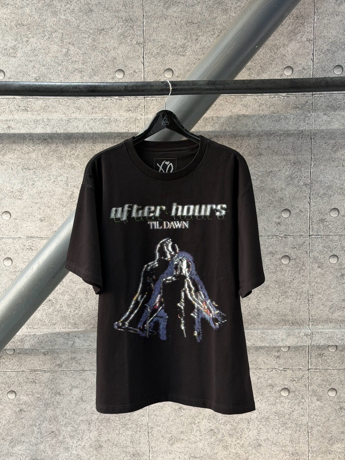 The Weeknd 世巡演唱會 空山基黑藍短袖 限定週邊《After Hours Til Dawn Tour》