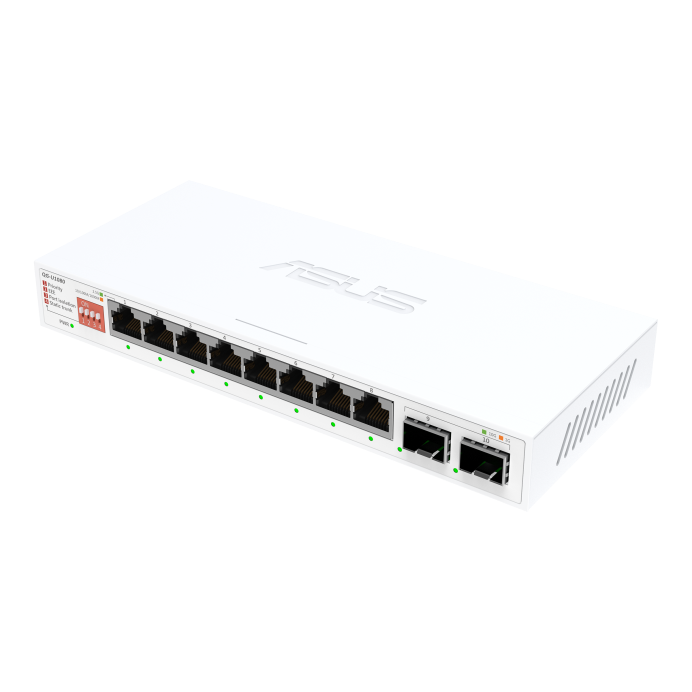 ASUS QG-U1080 8 連接埠 2.5G 非網管型交換器