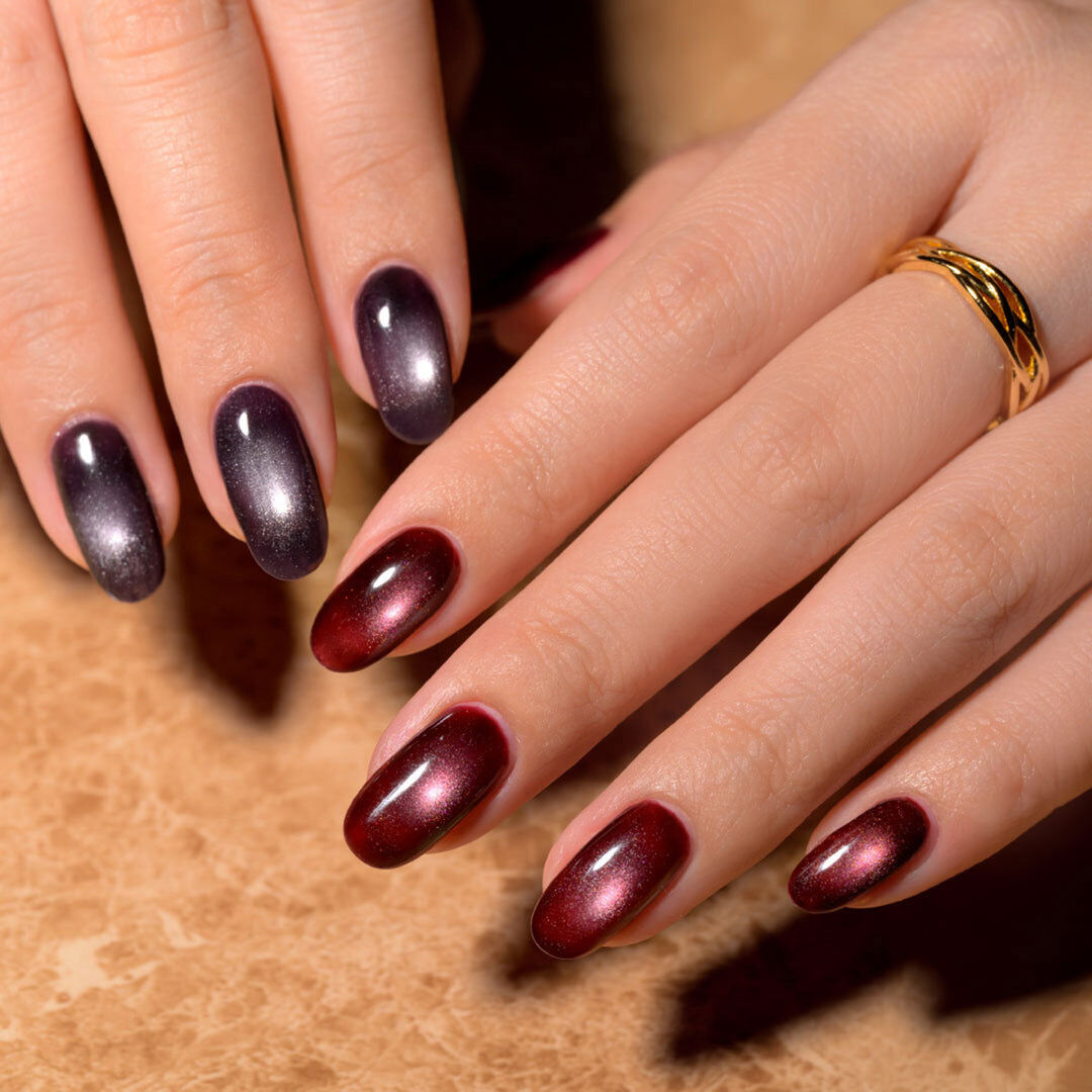 日本Gelme1 Magnetism Gel 可撕式Gel貓眼磁石Gel甲油 GMG3-23 Cherry Noir