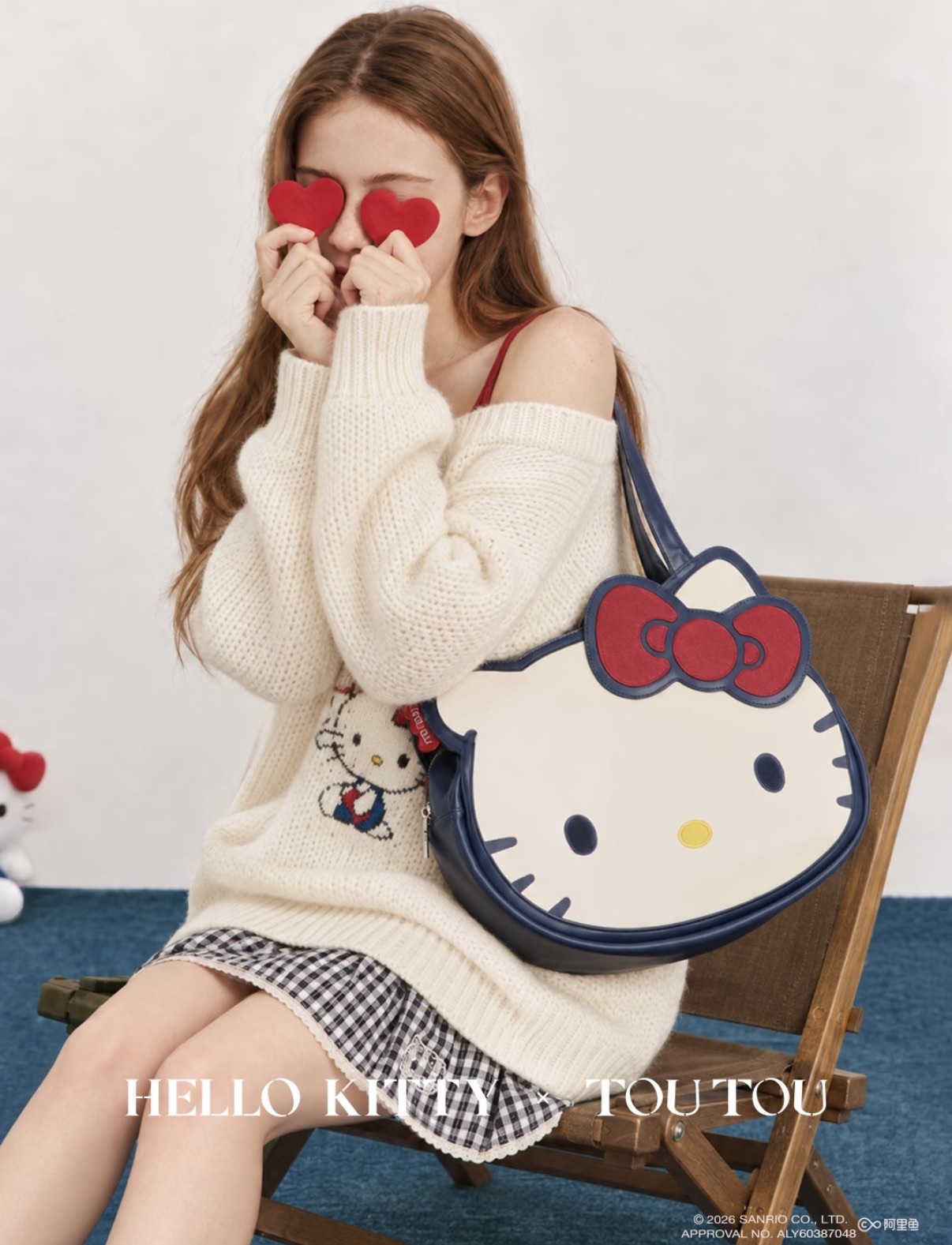 <凱蒂迷必瘋✨> HELLO KITTY x TOUTOU 大容量 星星眼托特包 表情可DIY