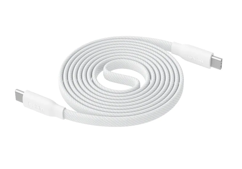 Belkin BoostCharge Pro USB-C 磁吸連接扁線 | 240W | 1米 | CAB027qc1M