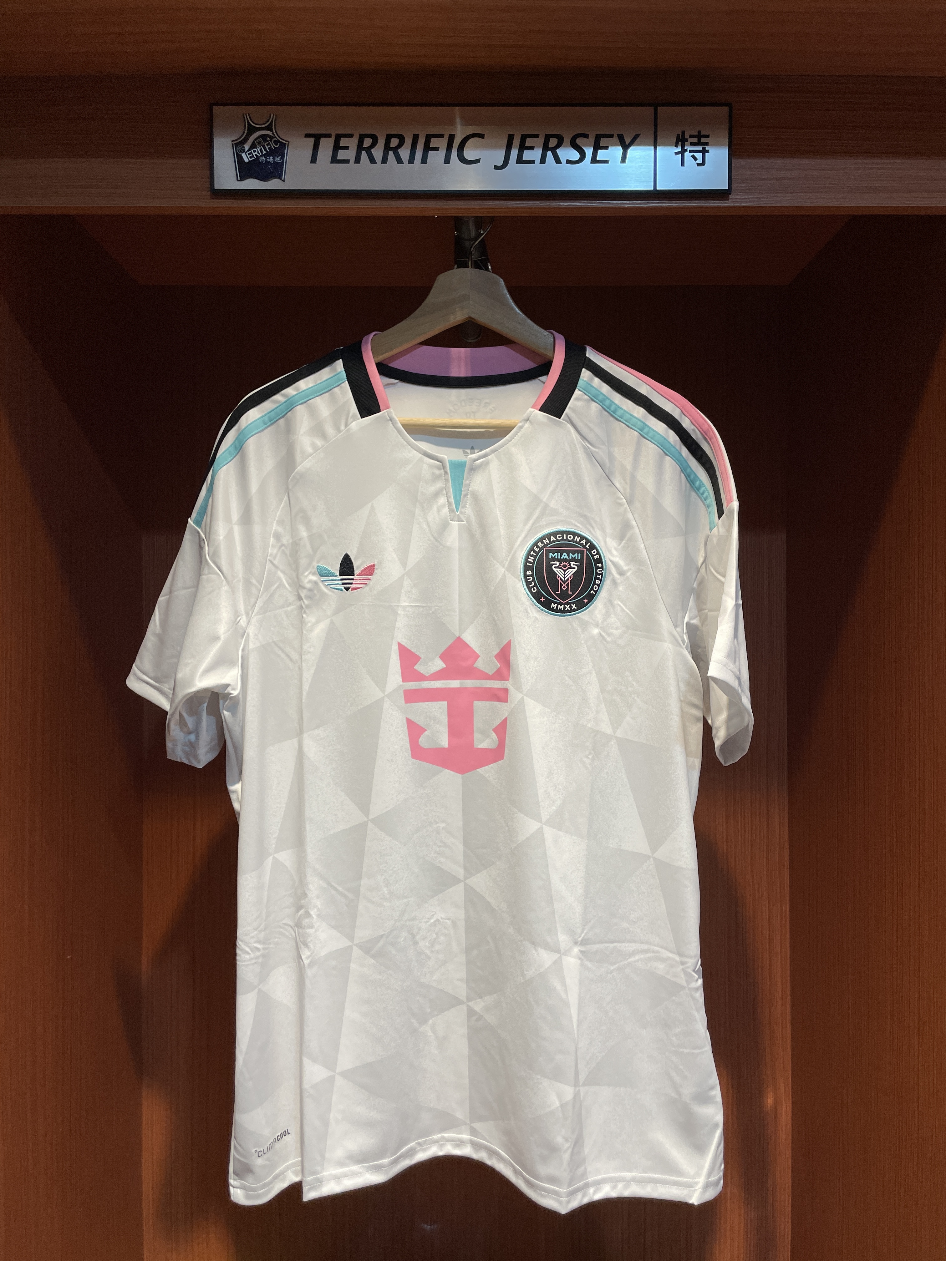 MLS足球 Lionel Messi 邁阿密國際 白 26-27 美足 Third Adidas Replica Jersey 球迷版 燙印 全新
