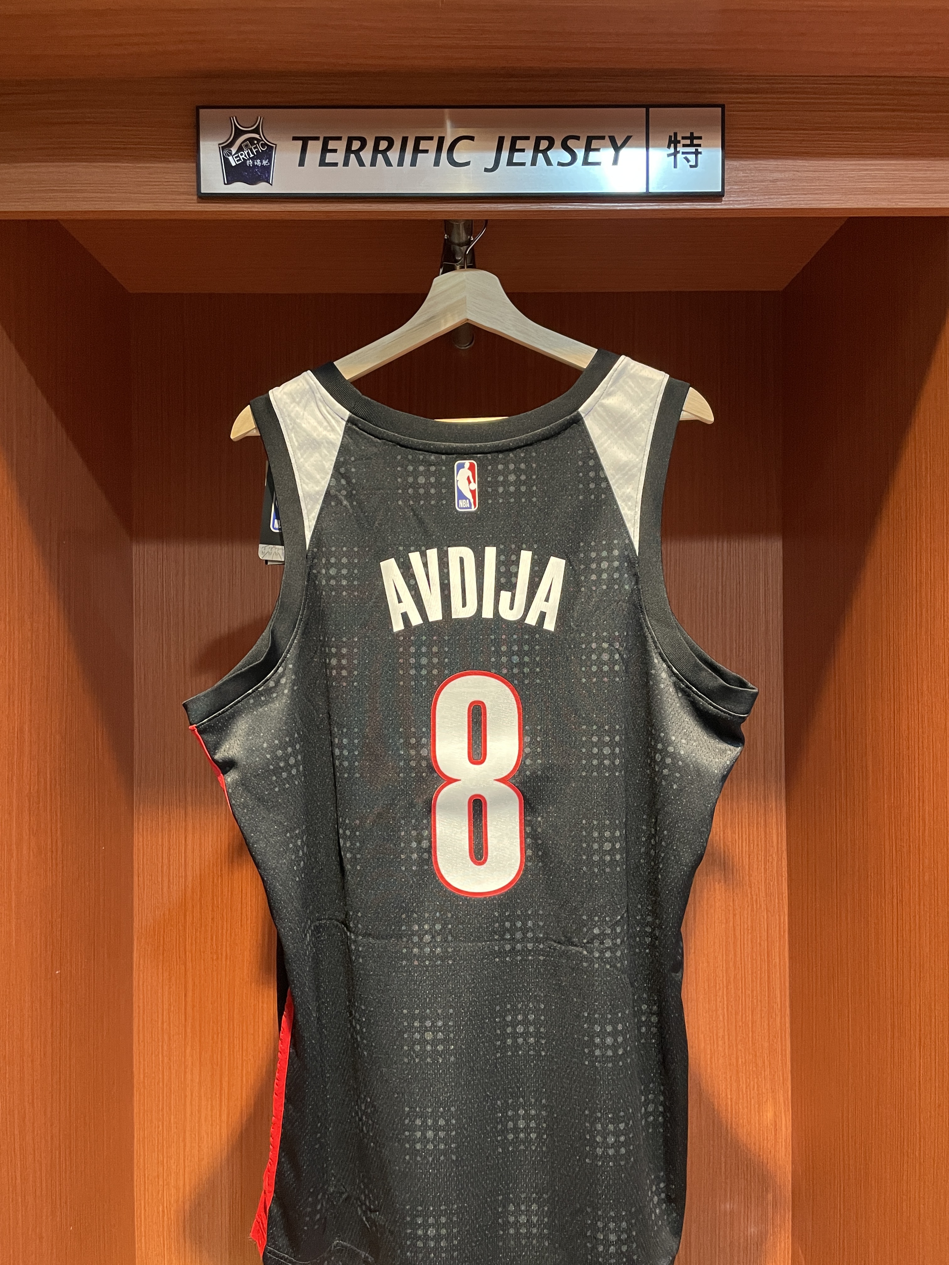 NBA球衣 Deni Avdija 波特蘭拓荒者城市 24-25 City Nike Swingman 球迷版 熱轉印 全新