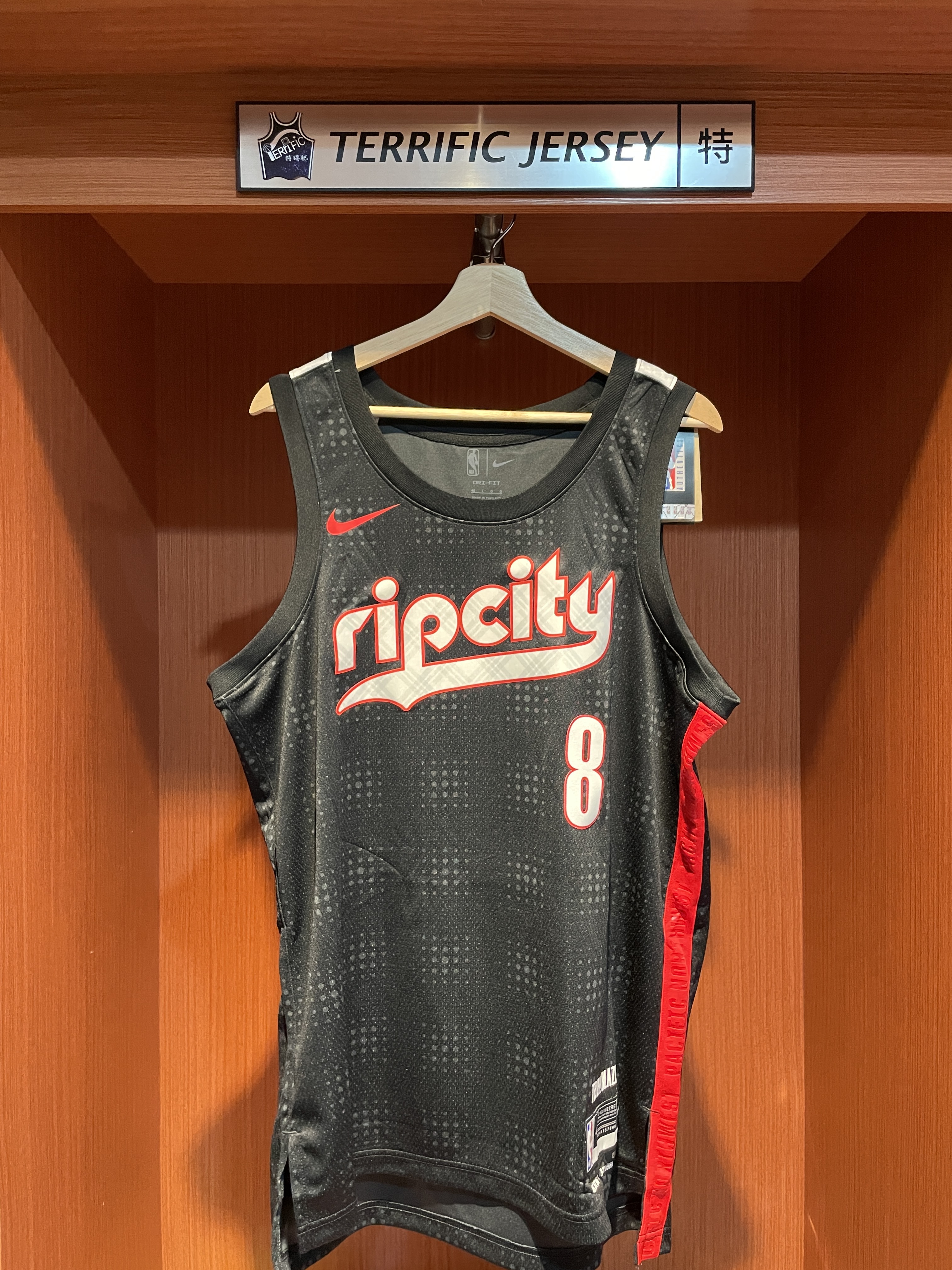 NBA球衣 Deni Avdija 波特蘭拓荒者城市 24-25 City Nike Swingman 球迷版 熱轉印 全新
