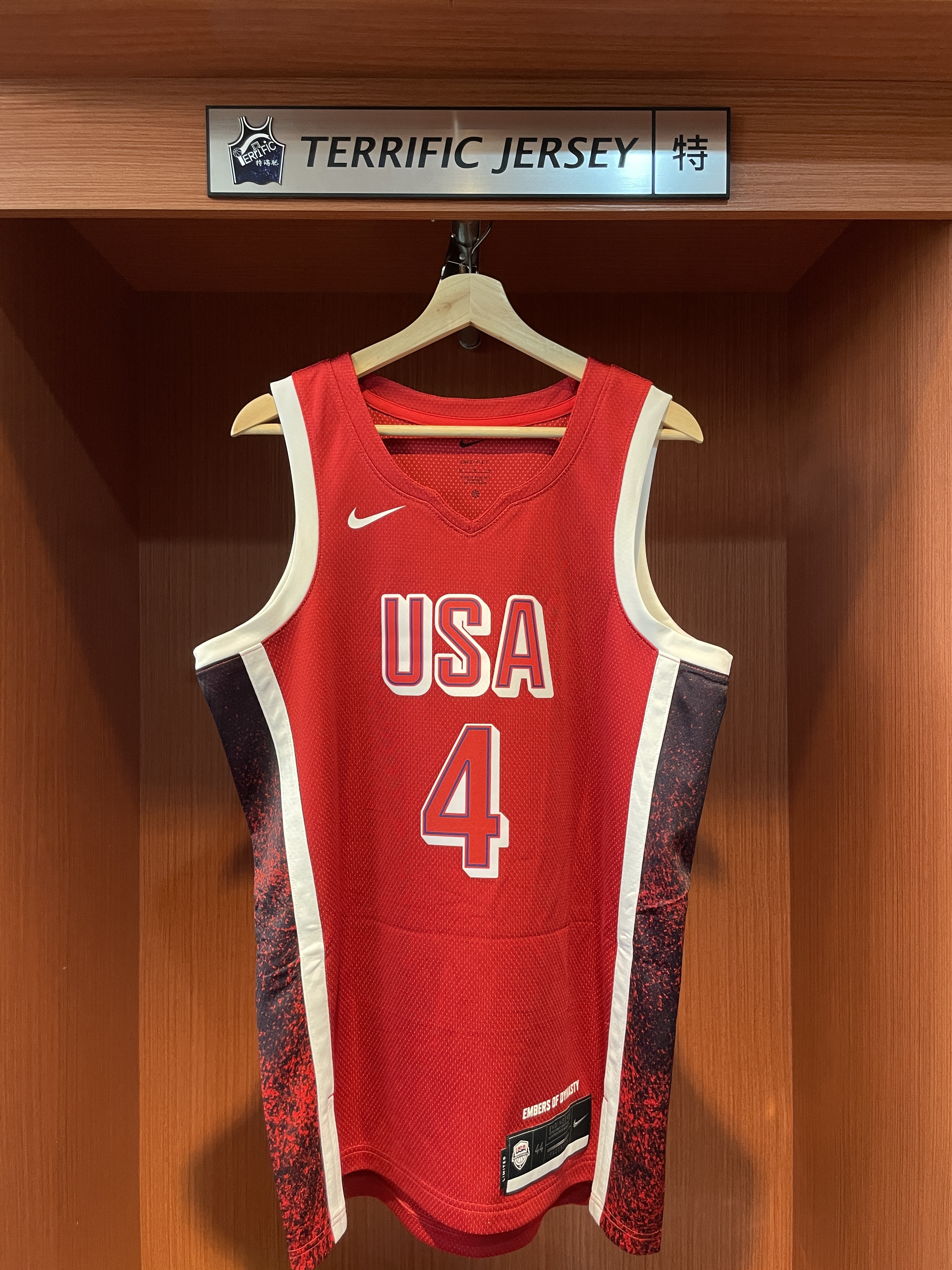 WNBA球衣 Paige Bueckers 美國隊紅 USA World Cup 世界盃 26-27 Nike Swingman 球迷版 熱轉印 全新