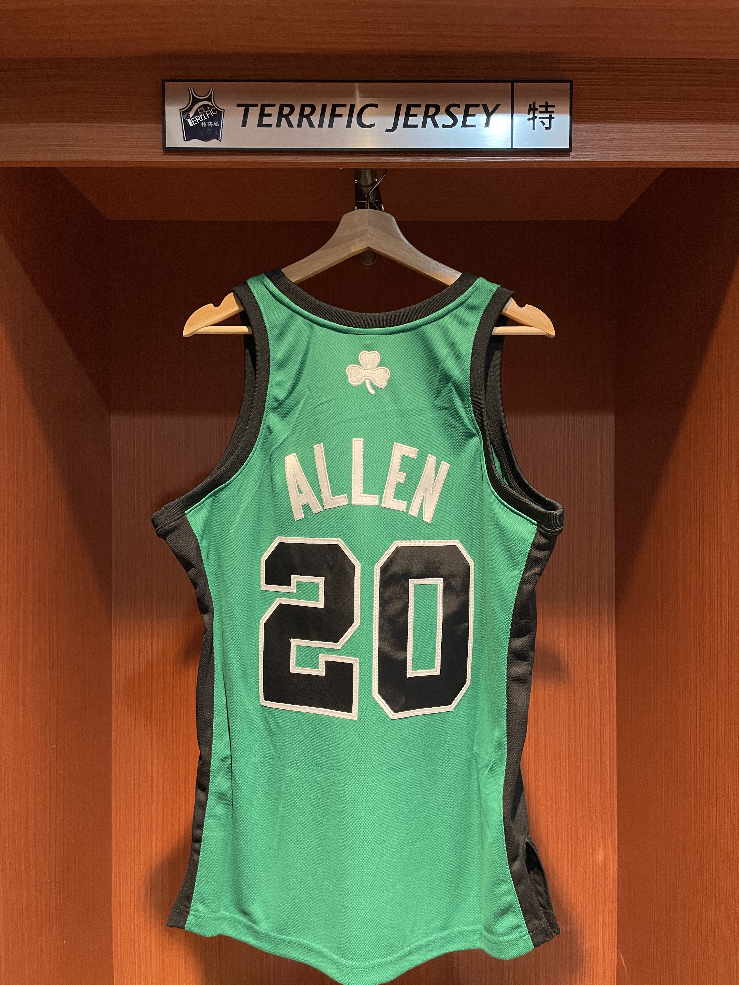 NBA球衣 Ray Allen 塞爾提克 客場綠黑 07-08 M&N Authentic 球員版 電繡 全新