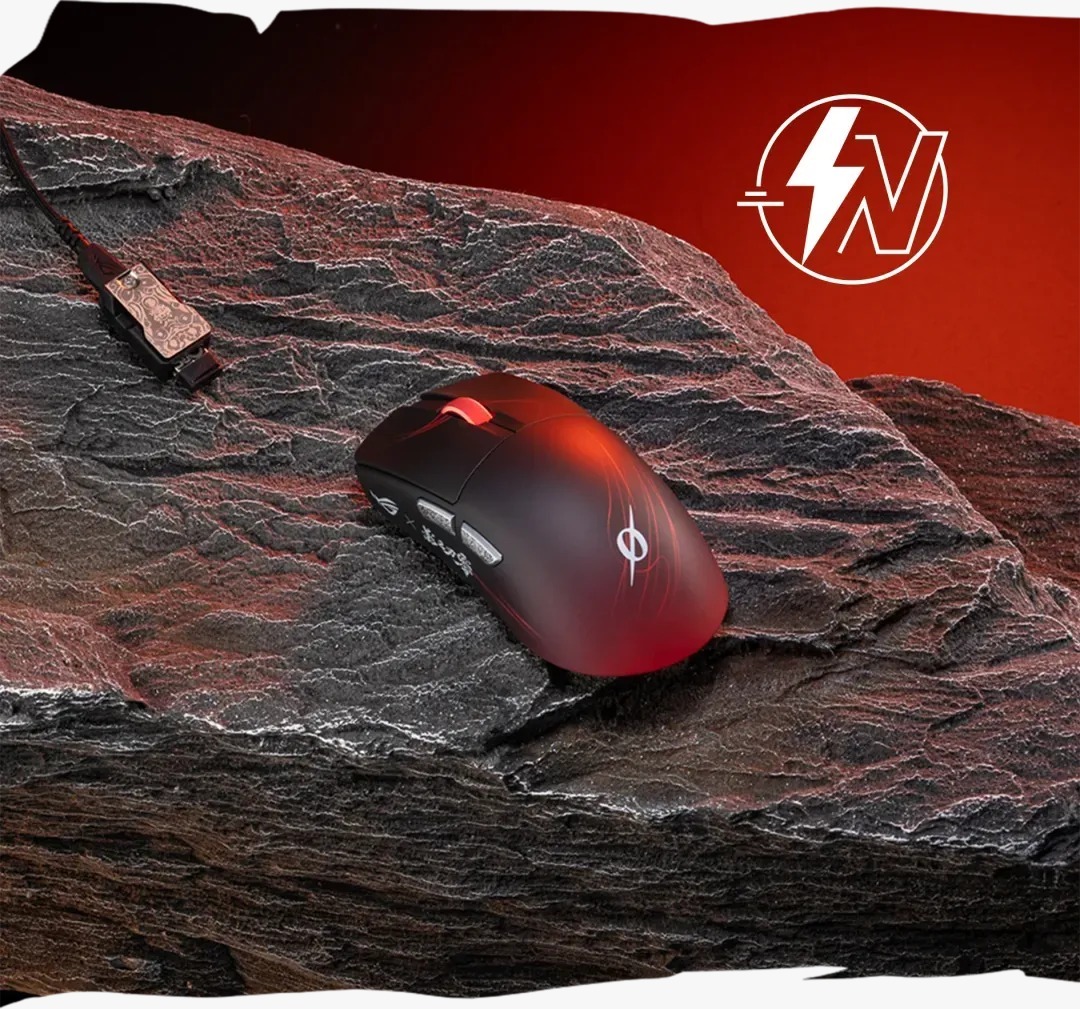 ROG Harpe II Ace Phantom Blade Zero Edition 49g 三模無線 8K 電競滑鼠