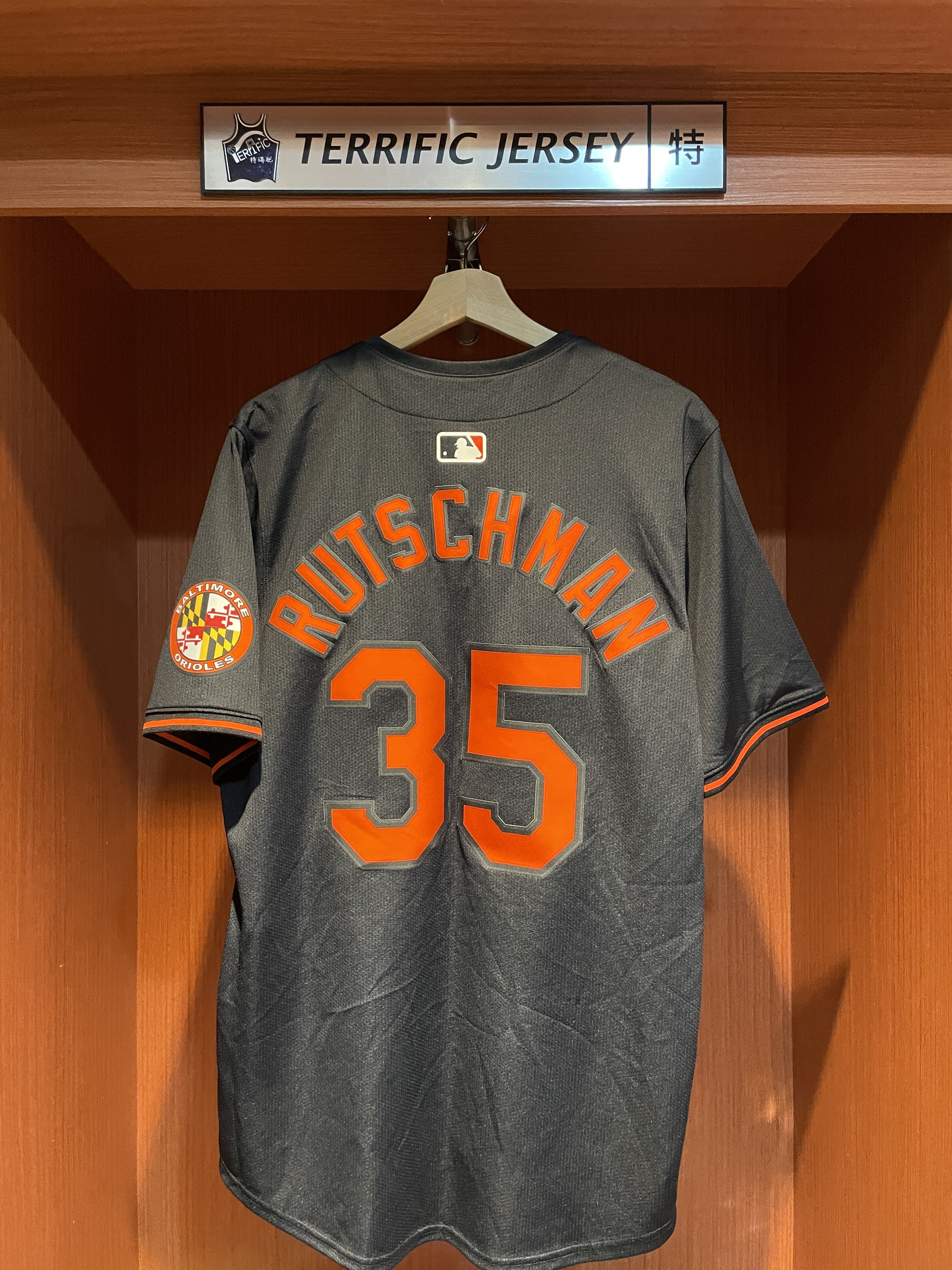 MLB球衣 Adley Rutschman 巴爾的摩金鶯黑 Alternate Nike Limited Player Name Jersey 球迷版 熱轉印 全新