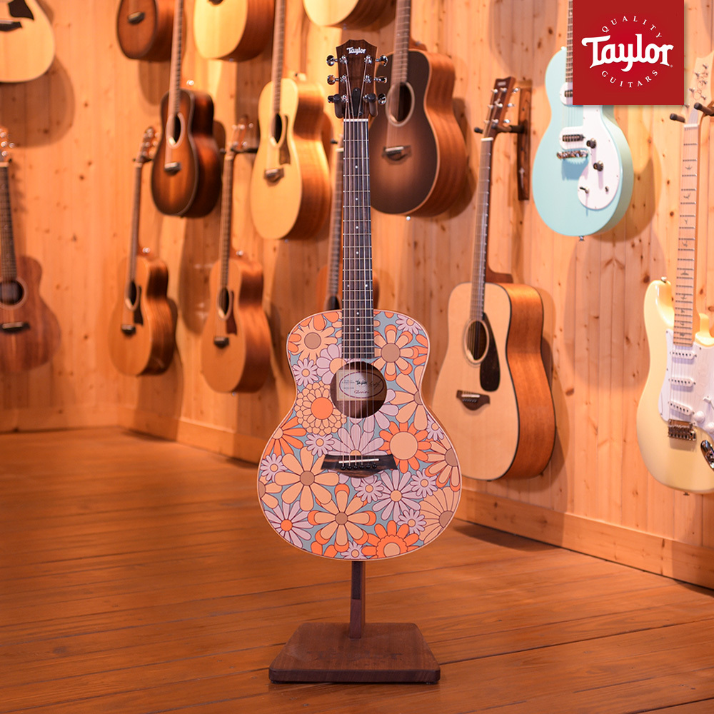 Taylor GS mini-e Special Edition 花卉藍 電木吉他