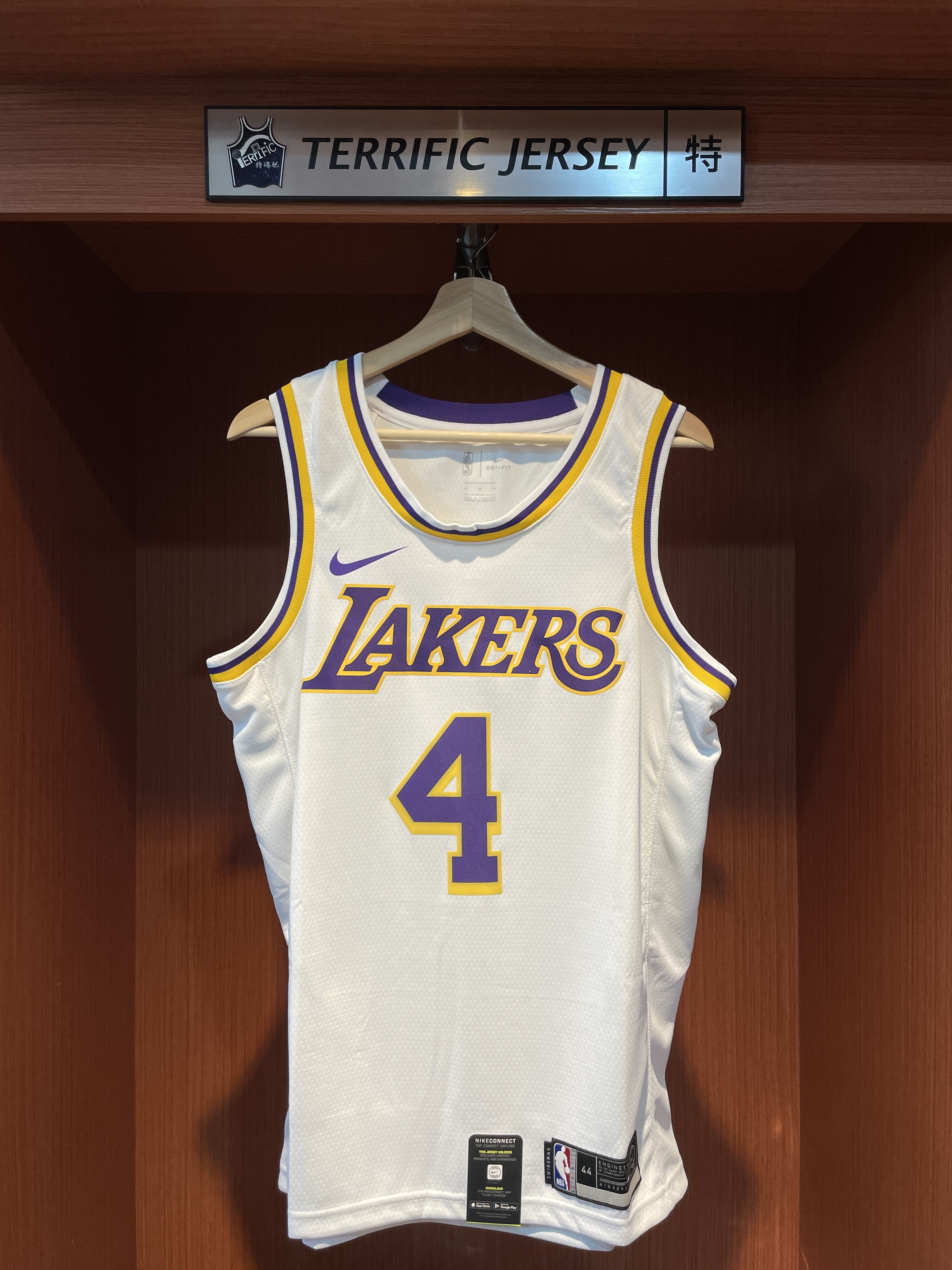 NBA球衣 Alex Caruso 洛杉磯湖人白 Association Nike Swingman 球迷版 熱轉印 全新