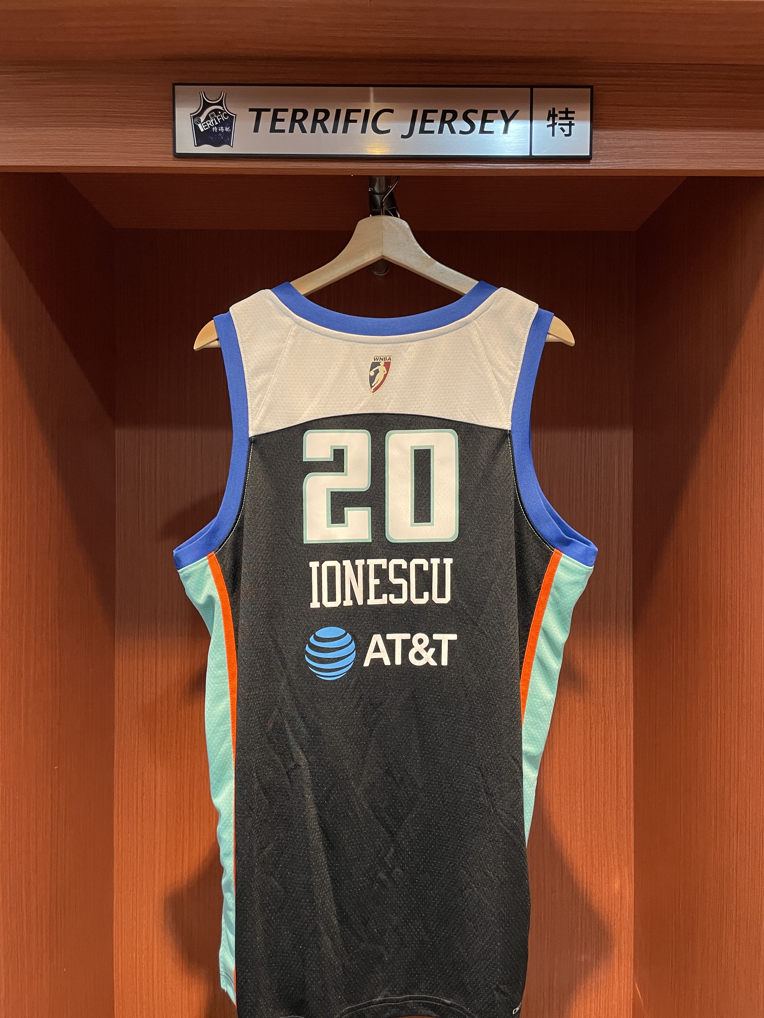 WNBA球衣 Sabrina Ionescu 紐約自由人黑 Victory Nike Swingman 球迷版 熱轉印 含贊助商標 全新