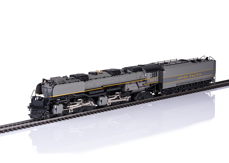Marklin 39913 HO規 美國鐵路 3900 型「挑戰者」（Challenger）數位音效冒煙蒸汽車