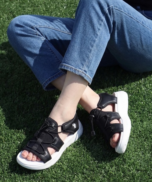 JP US POLO 涼鞋