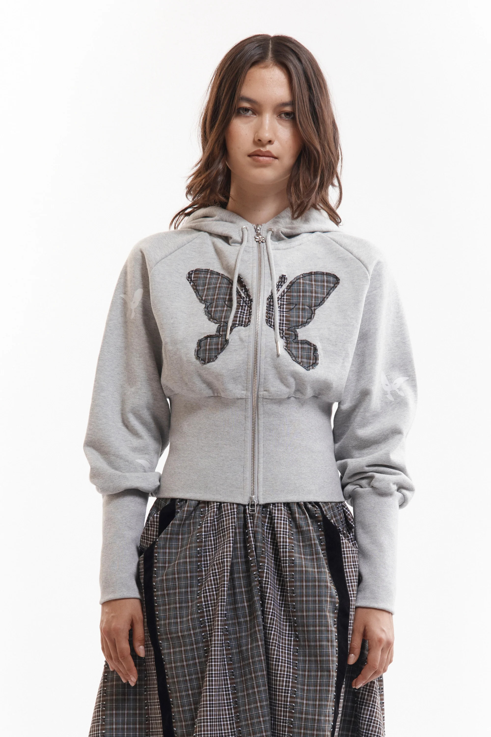 P.A.M.｜FLUTTER BOARD ZIP THRU "GREY MARLE"