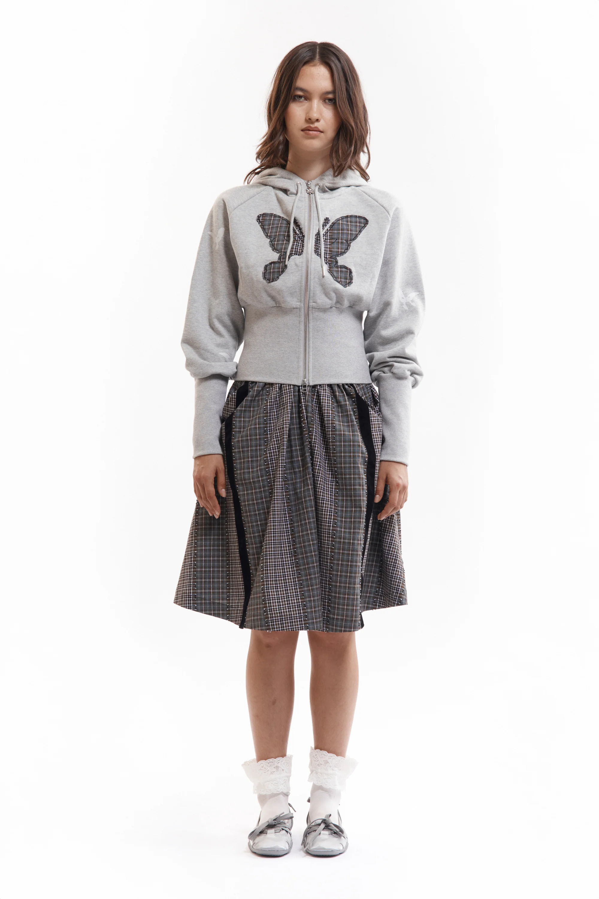 P.A.M.｜FLUTTER BOARD ZIP THRU "GREY MARLE"