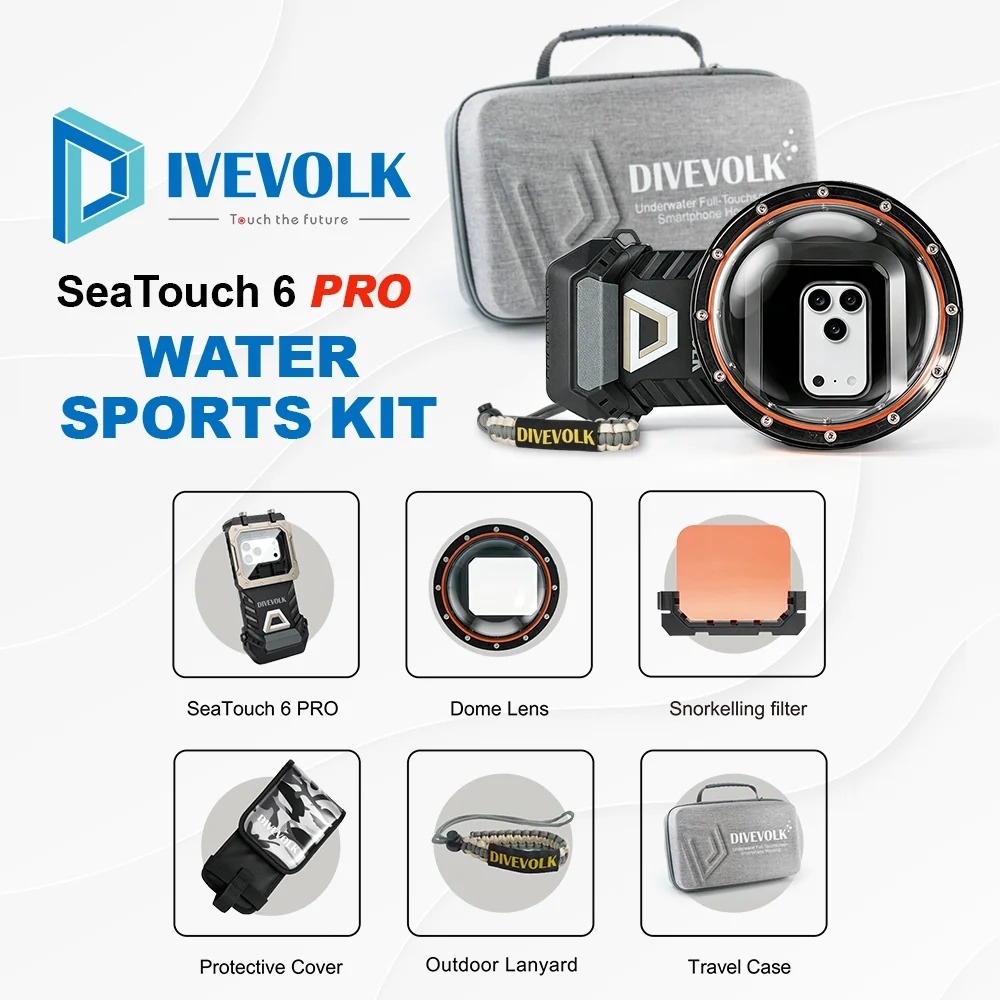 ※DIVEVOLK SeaTouch 6 Pro 水上運動套裝