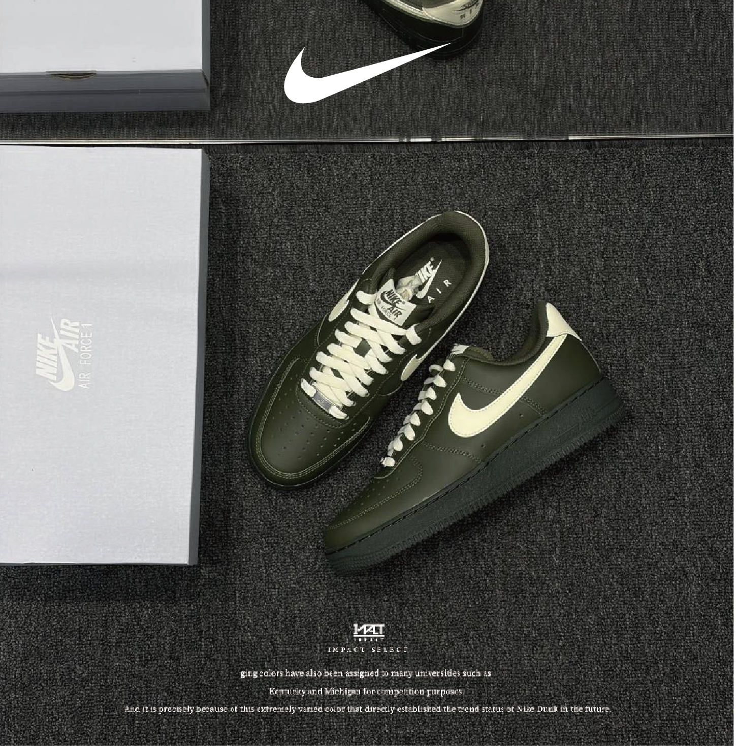 Nike Air Force 1 07 橄欖綠 FJ4146-304