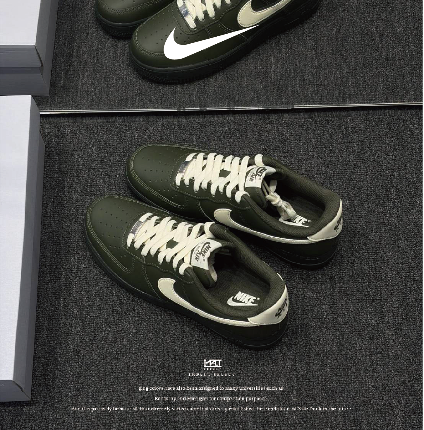 Nike Air Force 1 07 橄欖綠 FJ4146-304