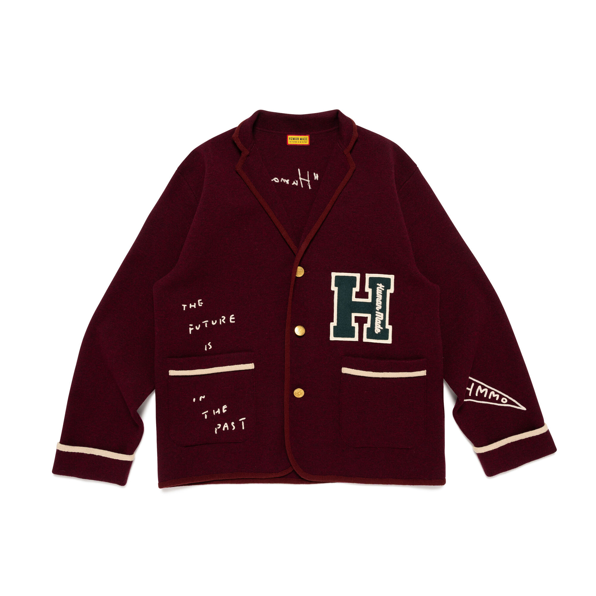 預購┃HUMAN MADE KNIT BLAZER 復古 學院風 針織 西裝外套