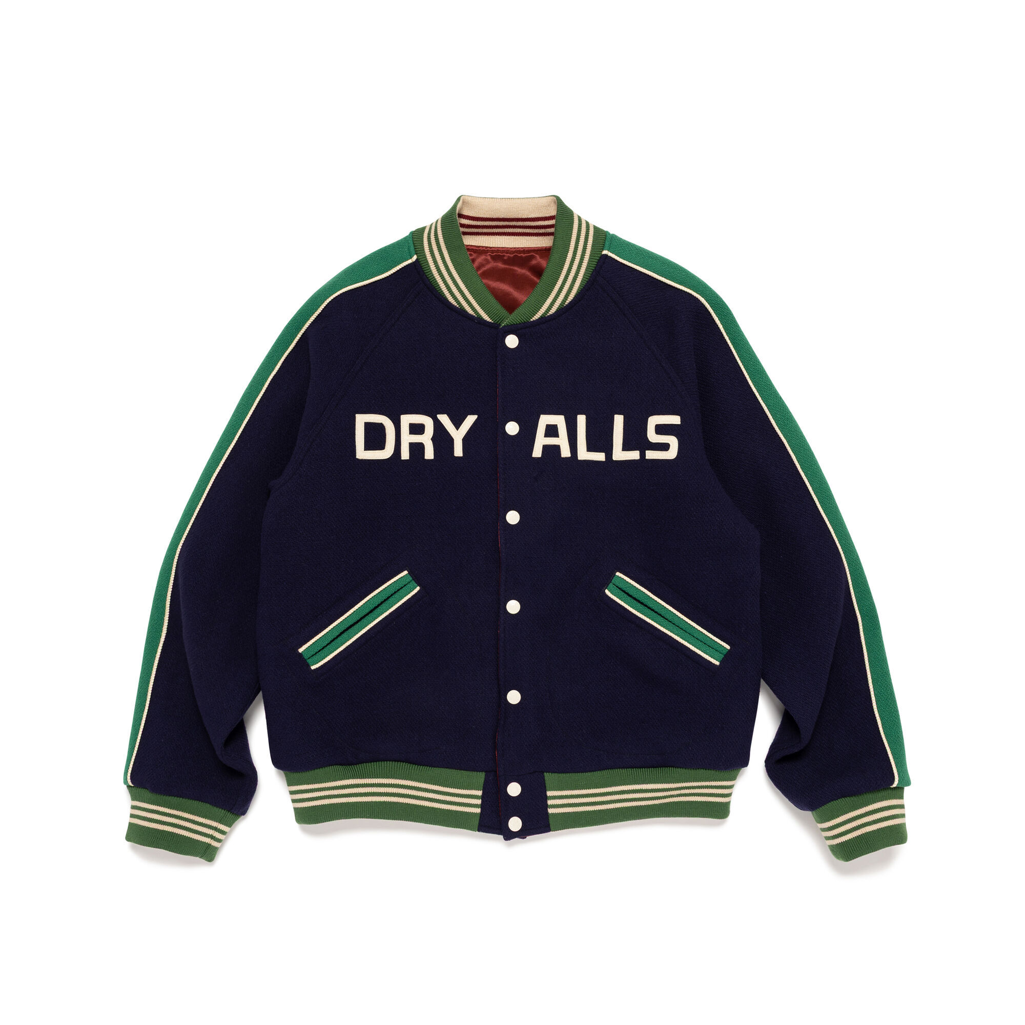 預購┃日本製 HUMAN MADE VARSITY JACKET  學院風 雙面穿 棒球外套