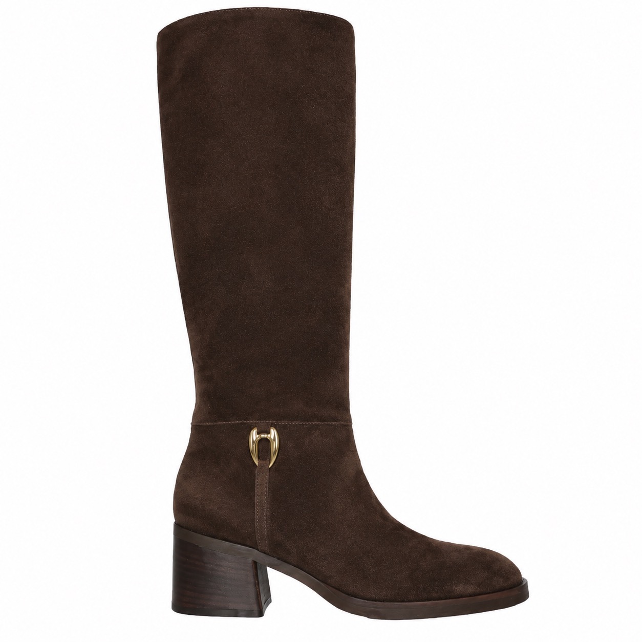 1CT1017-007 [CHANTAL] Crosta Pepe 90 Cuoio Moro 長靴 啡色 #3213 (EU)