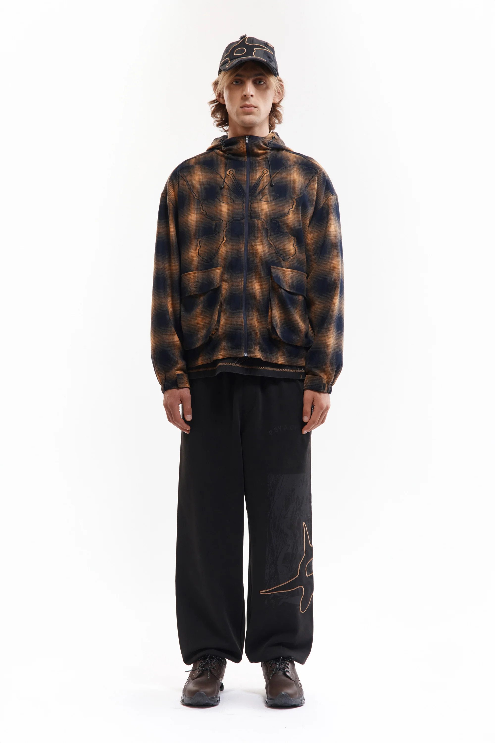 P.A.M.｜SOUTH COVE KOSMIC HOODED JACKET "CHECK"