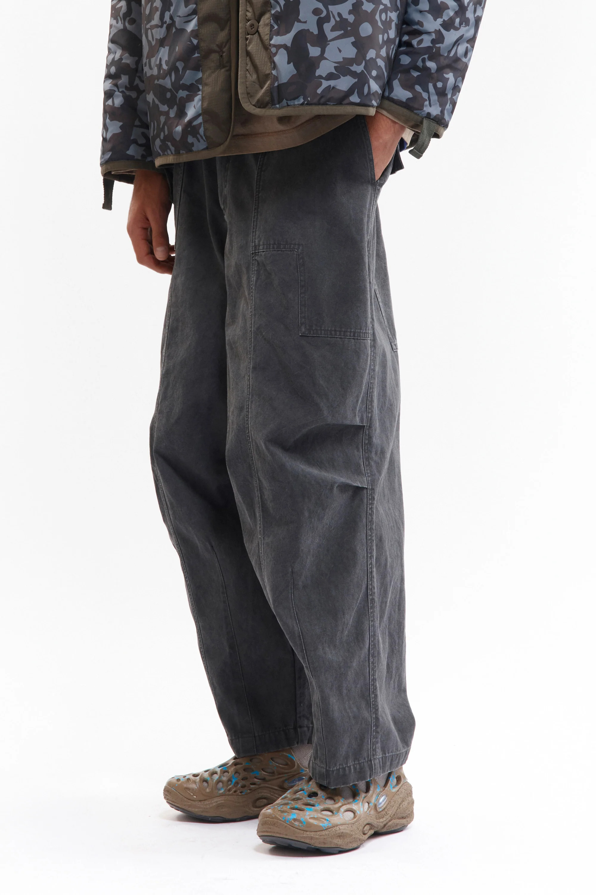 P.A.M.｜TWO MIL PONDERING PANT "BLACK WASH"