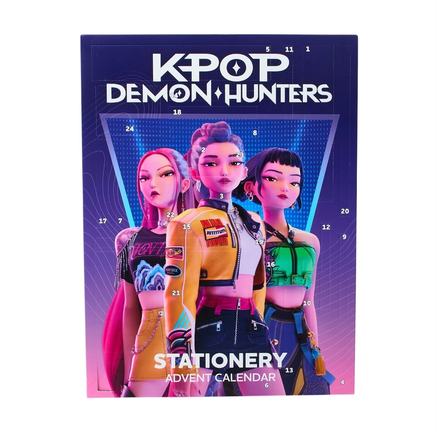 🇬🇧英國連線🇬🇧 聖誕🎄✨ Kpop Demon Hunters 文具倒數日曆