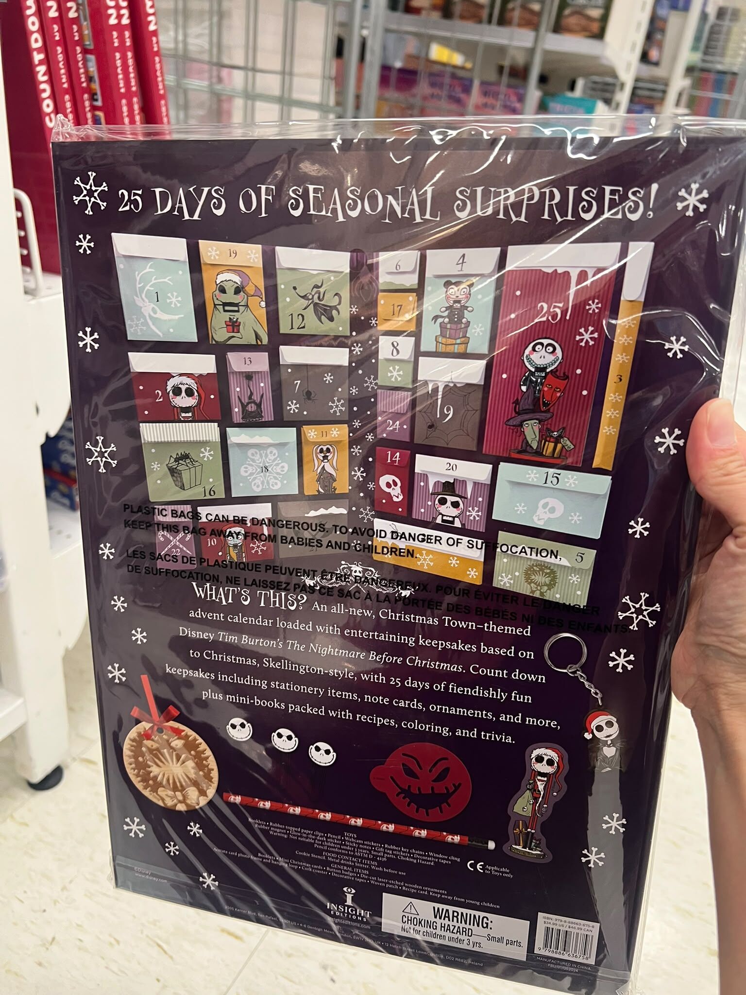 澳洲連線🇦🇺🎄 The Nightmare Before Christmas Christmas Town: Official Advent Calendar